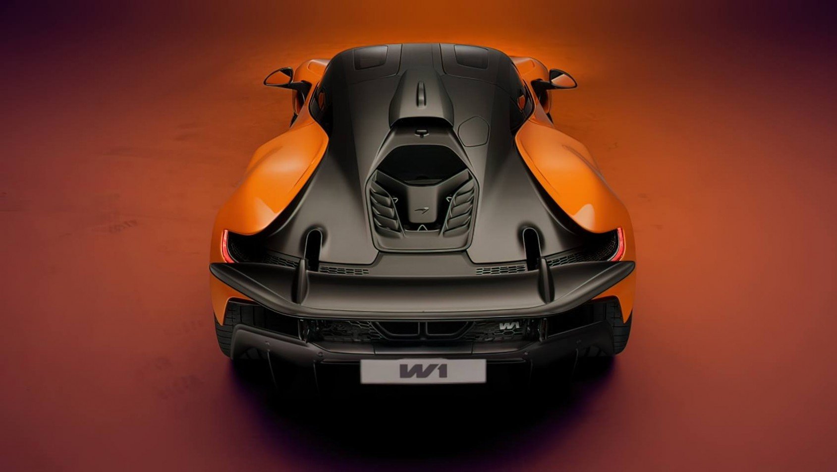 McLaren W1 skrzydło