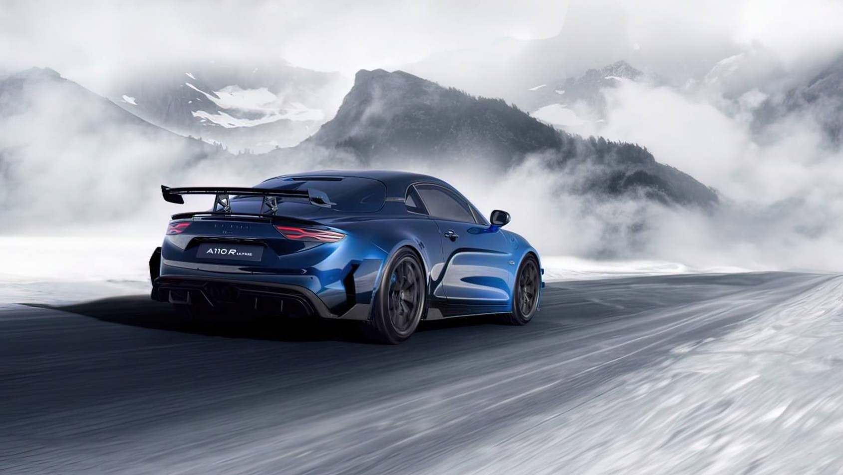 Alpine A110 Alpine A110R Ultime na drodze