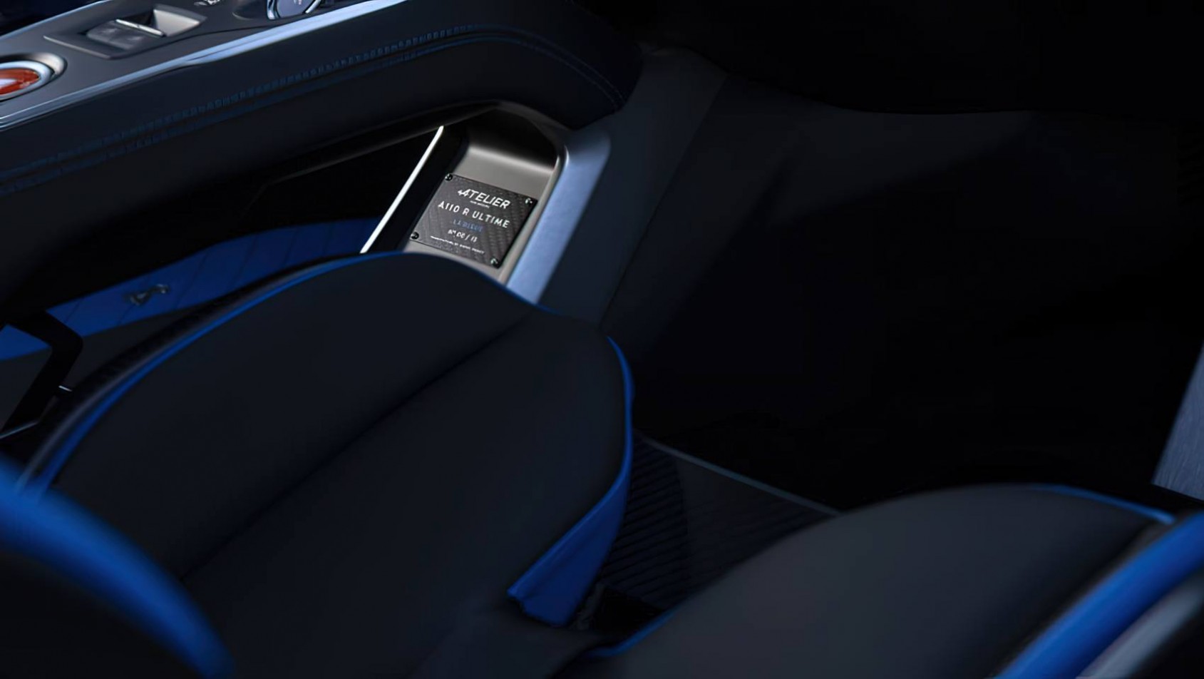 Alpine A110 Alpine A110 R Ultime detal wnętrza