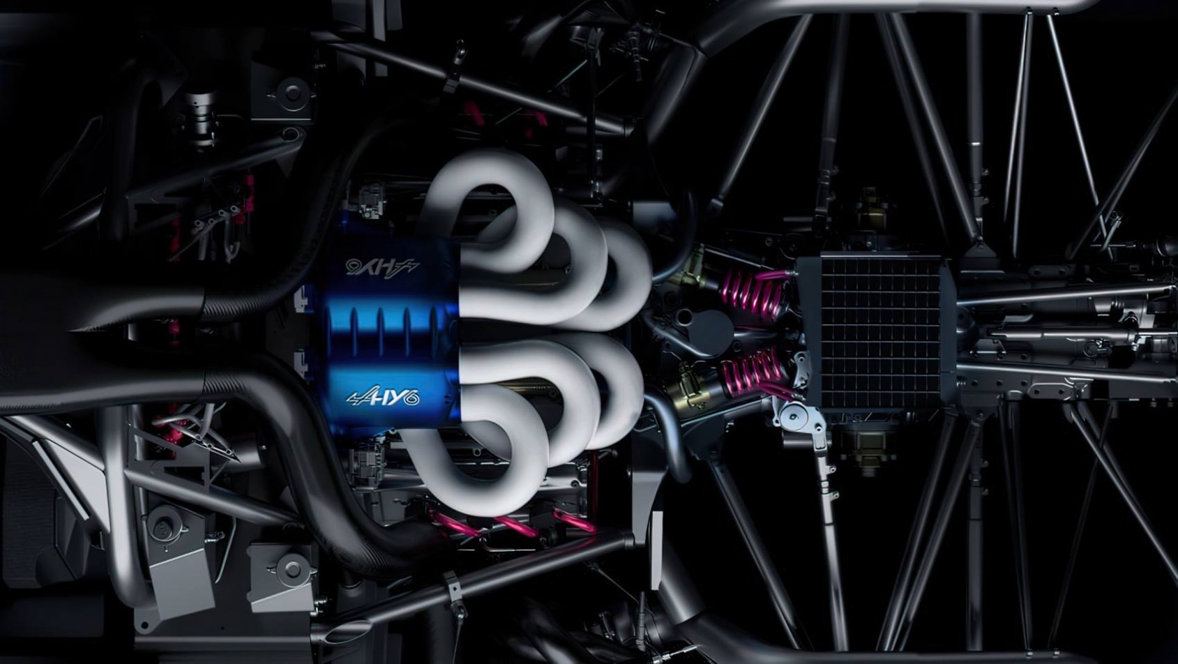 Alpine Alpenglow Hy6 podwozie