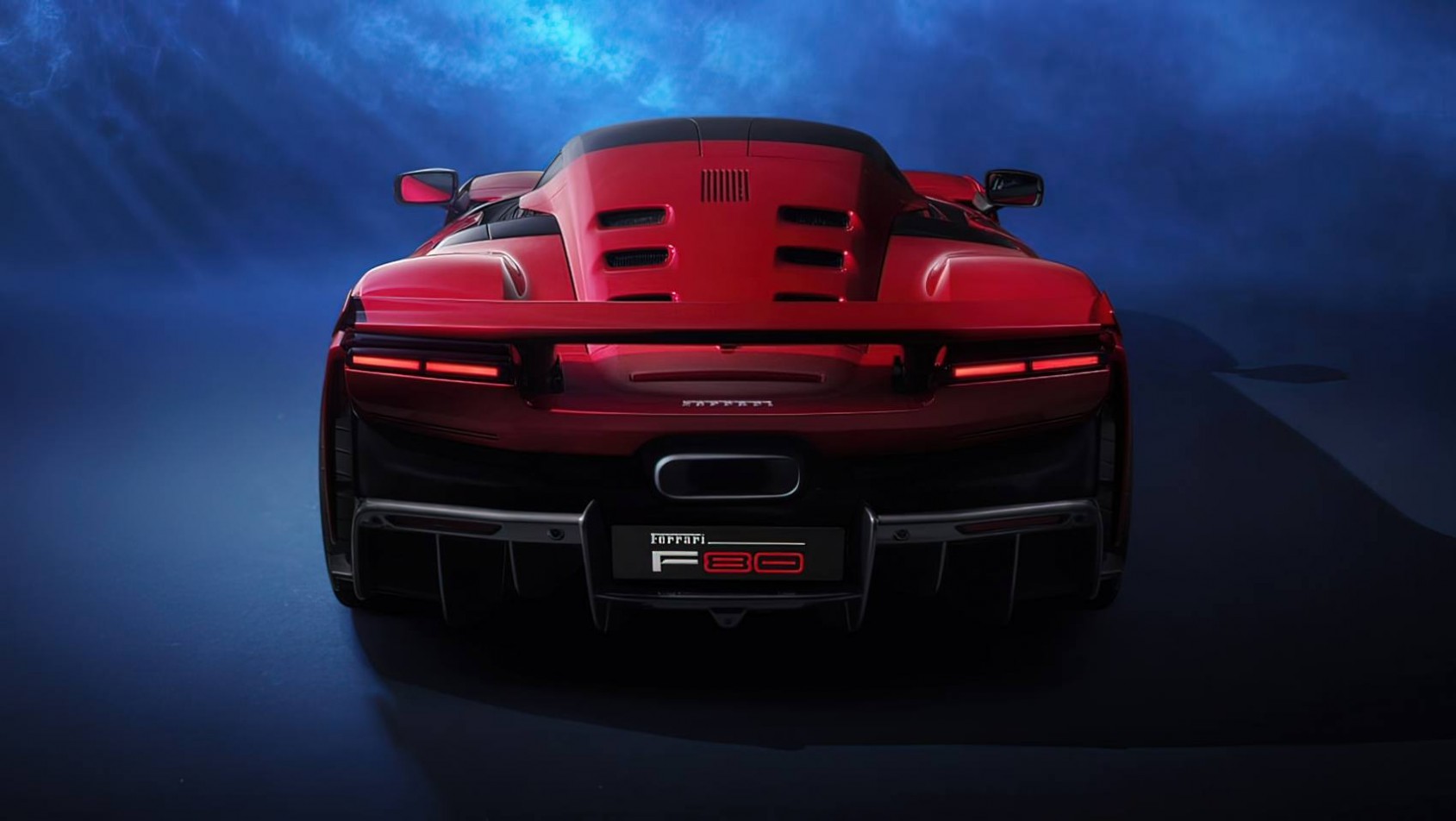 Ferrari F80 design tył