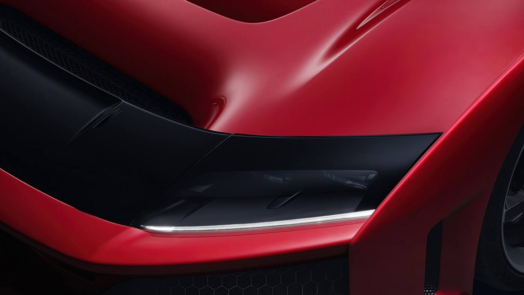 Ferrari F80 światła przednie