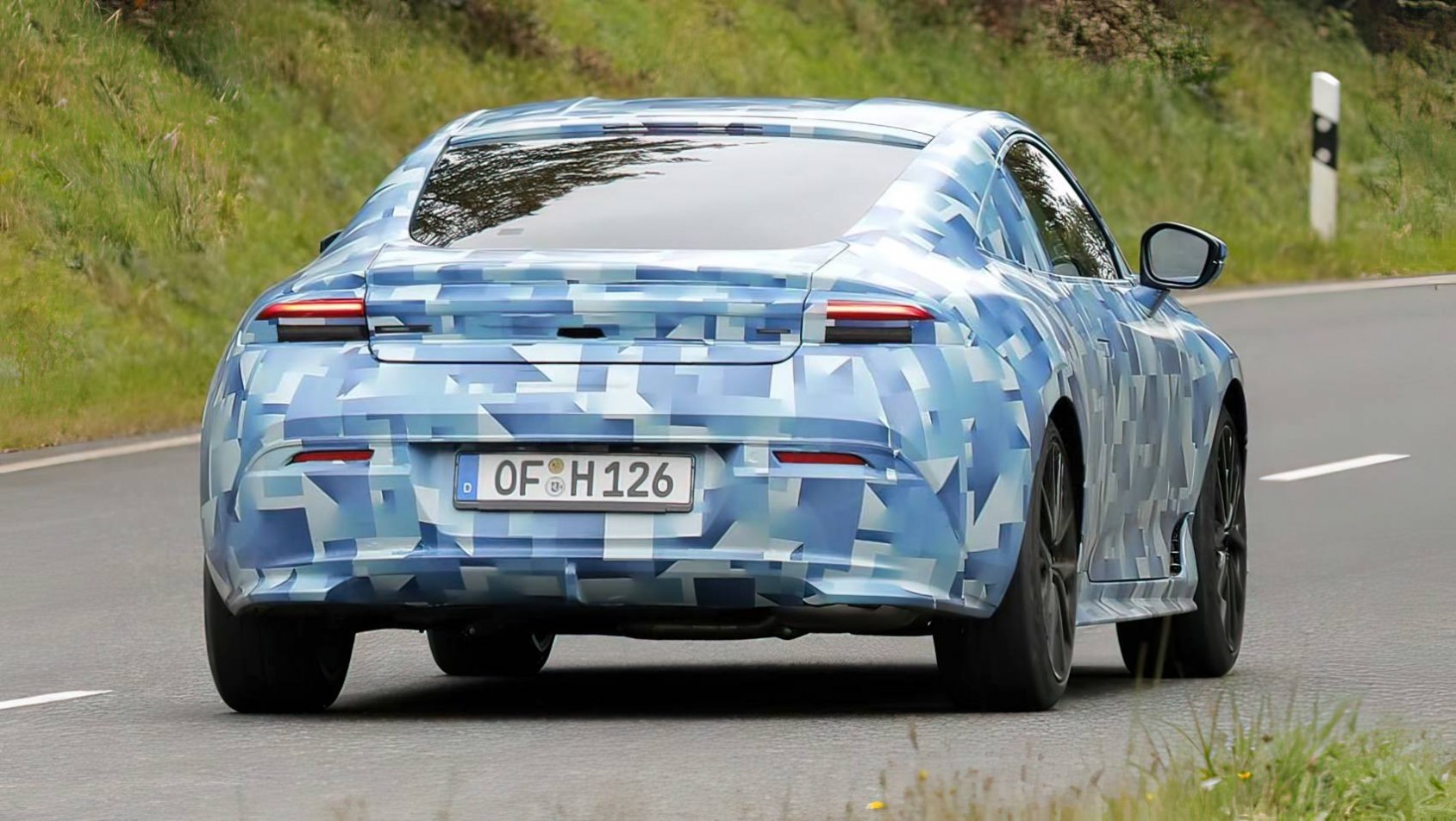 2025 Honda Prelude spyshot tył