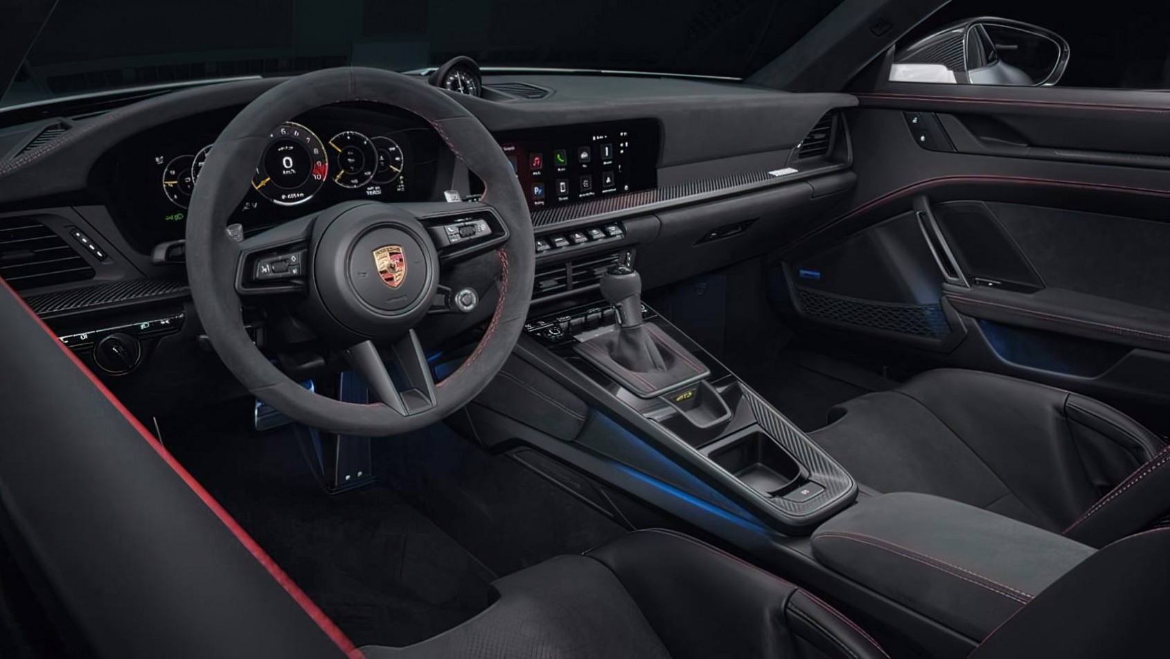 Porsche 911 GT3 2025 Porsche 911 992.2 GT3 wnętrze