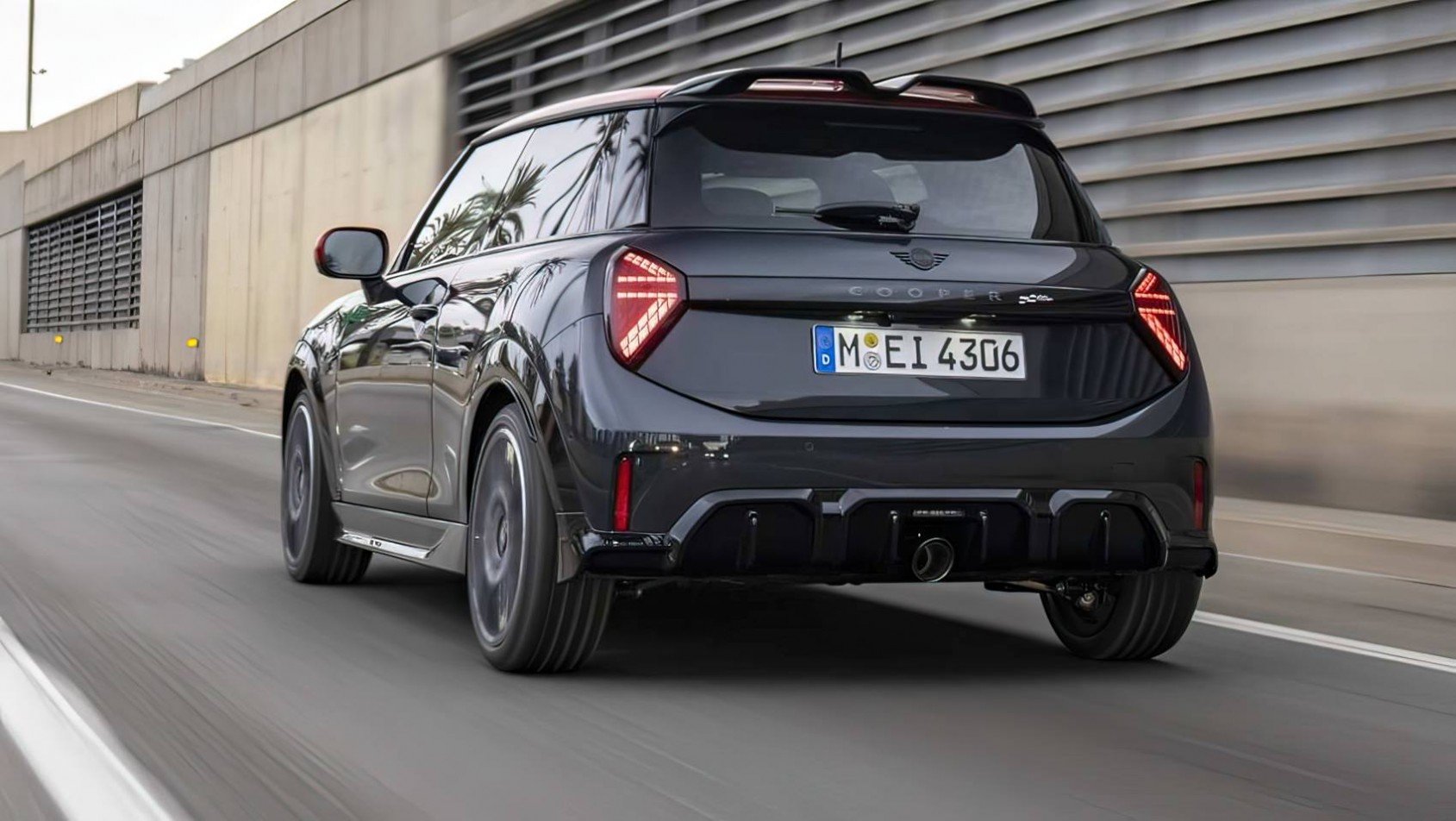 Mini John Cooper Works 2025 Mini John Cooper Works design tył