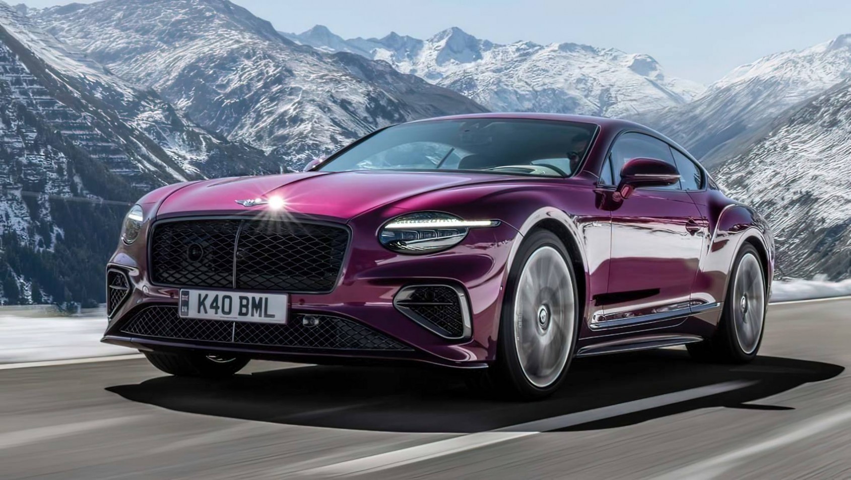 Bentley Continental GT 2024 Bentley Continental GT Speed test