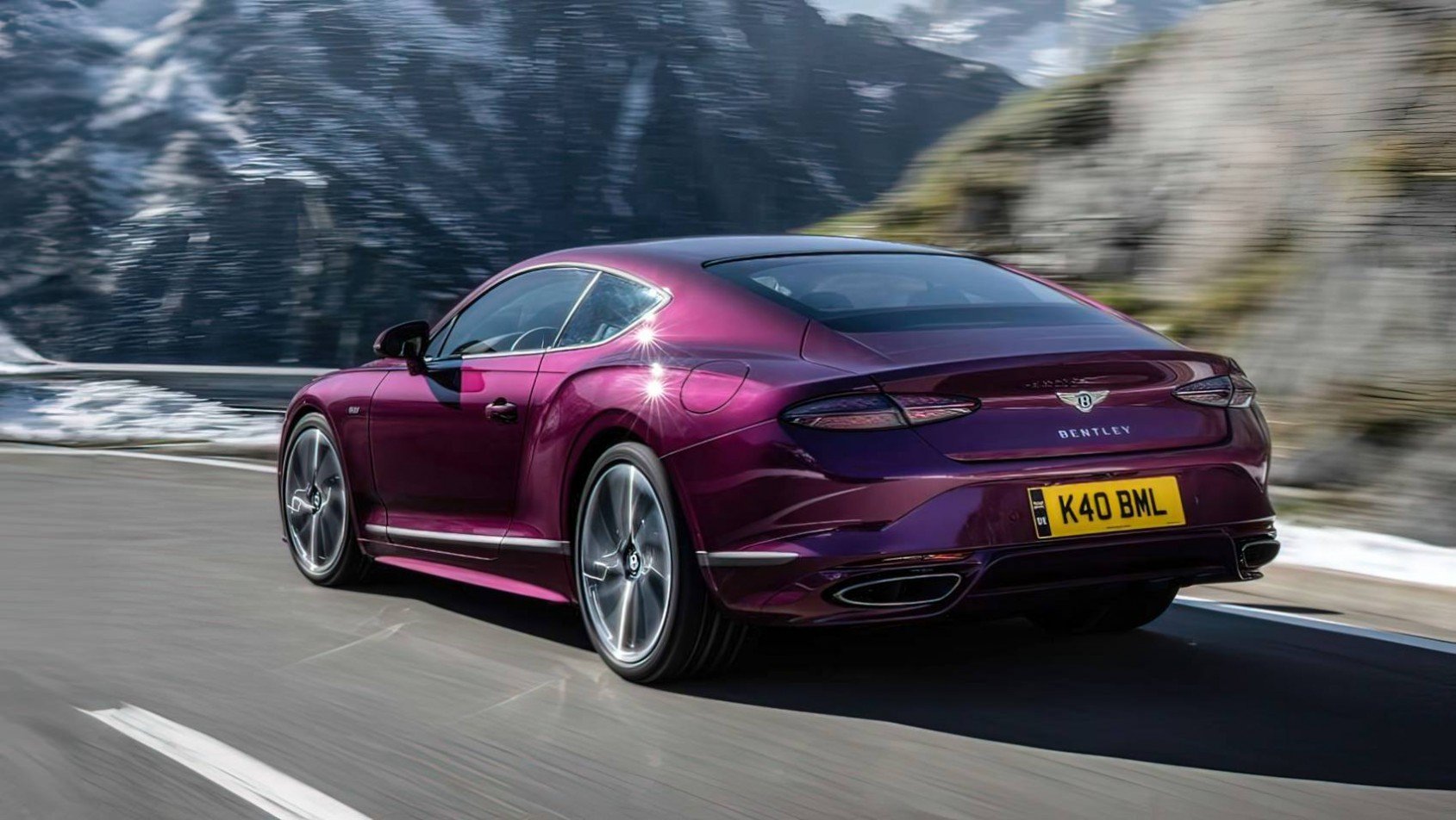 Bentley Continental GT 2024 Bentley Continental GT design tył