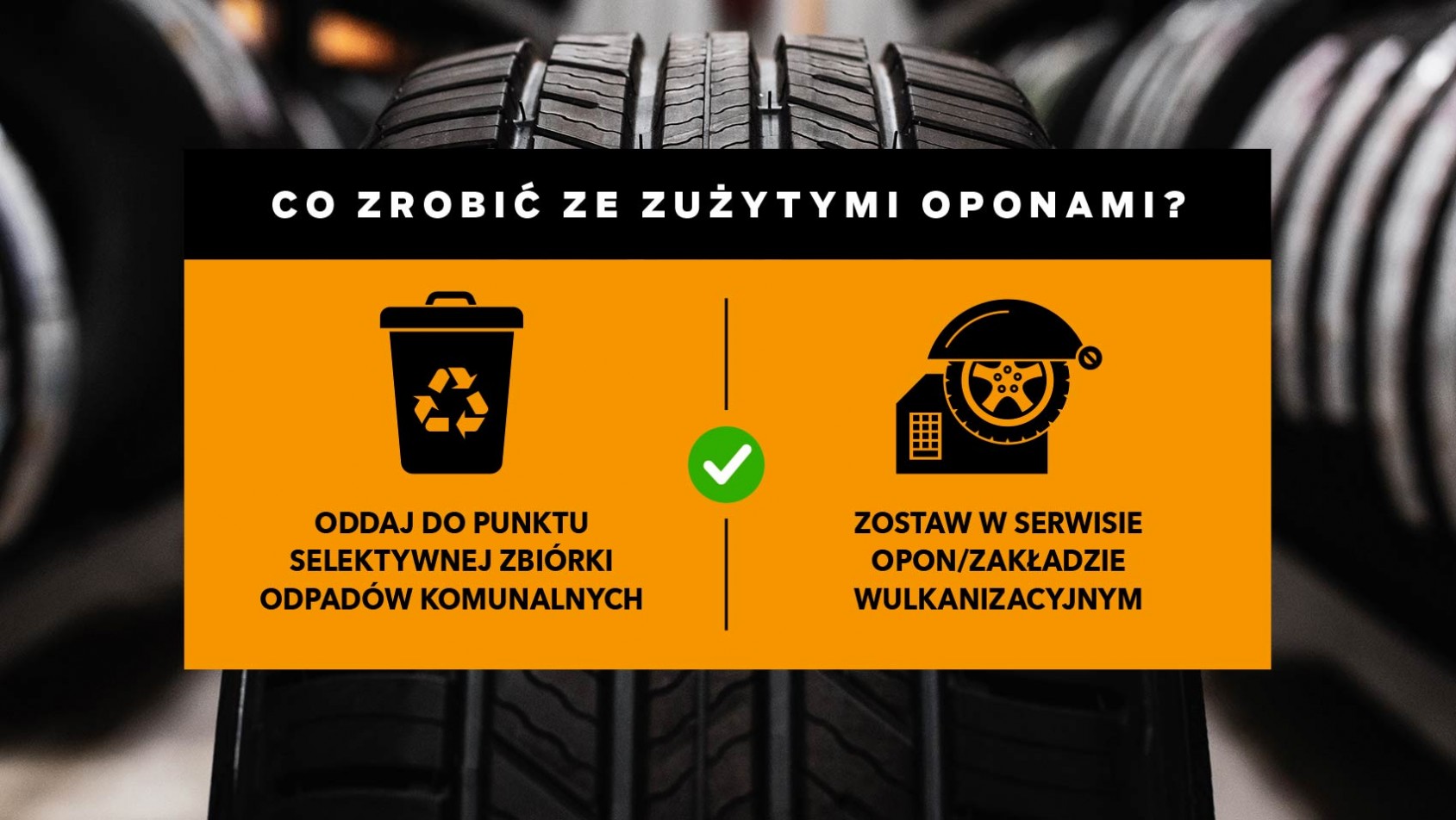 miejsca gdzie można oddać zużyte opony Co zrobić ze starą oponą?