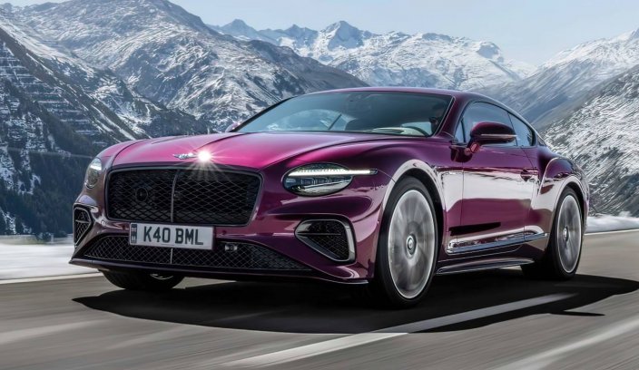 2024 Bentley Continental GT Speed test