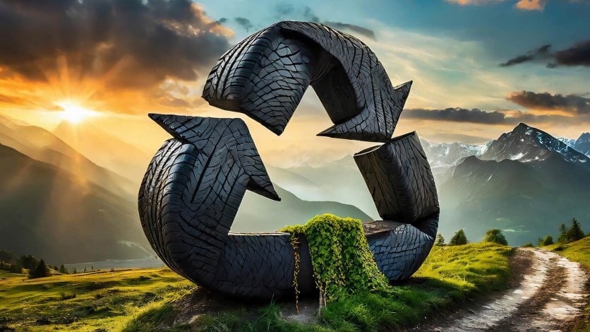 Cykl życia opony Recykling opon