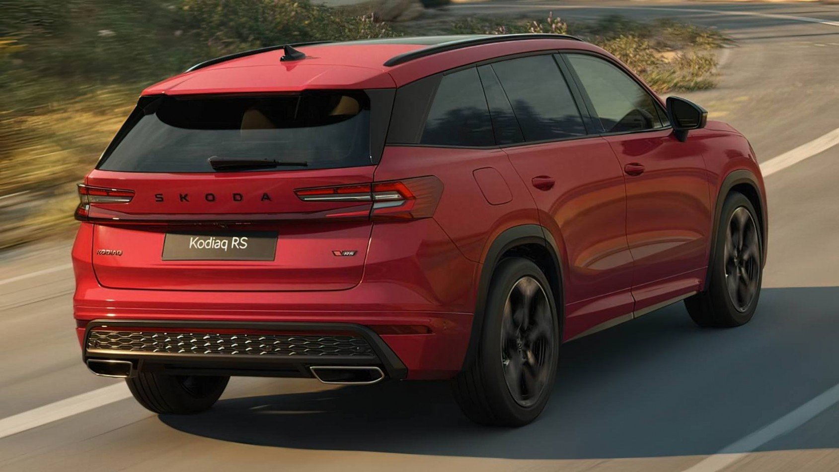 2025 Skoda Kodiaq RS sylwetka
