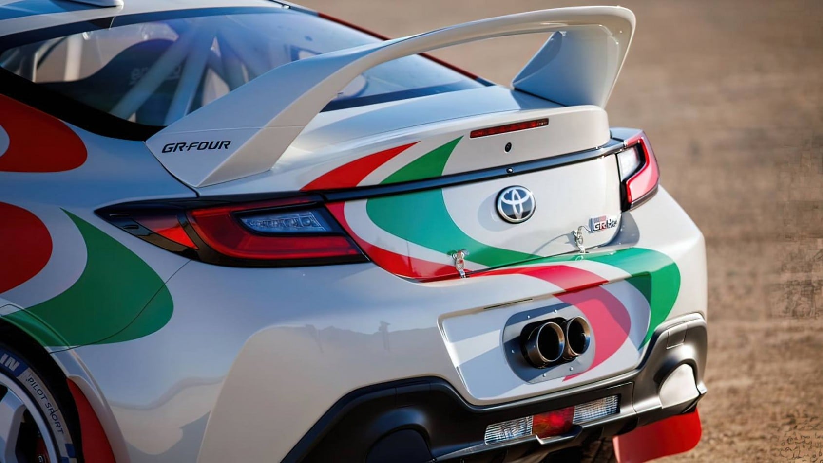 Toyota GR86 Rally Legacy Concept detal tył