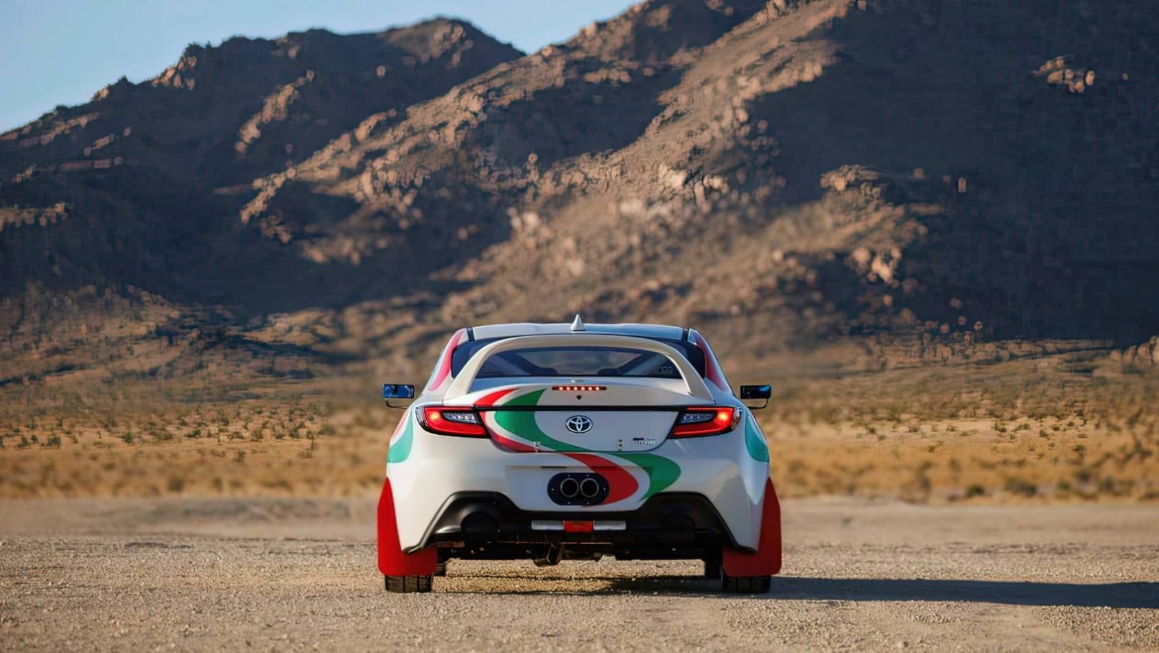 Toyota GR86 Rally Legacy Concept tył