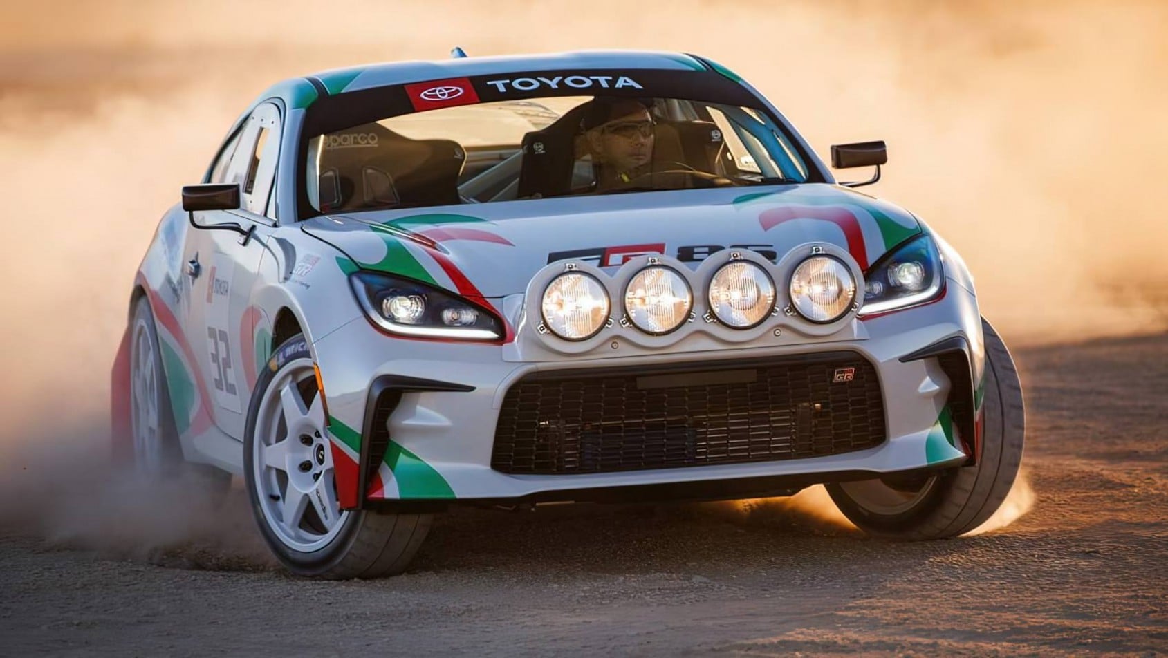 Toyota GR86 Rally Legacy Concept rajdy