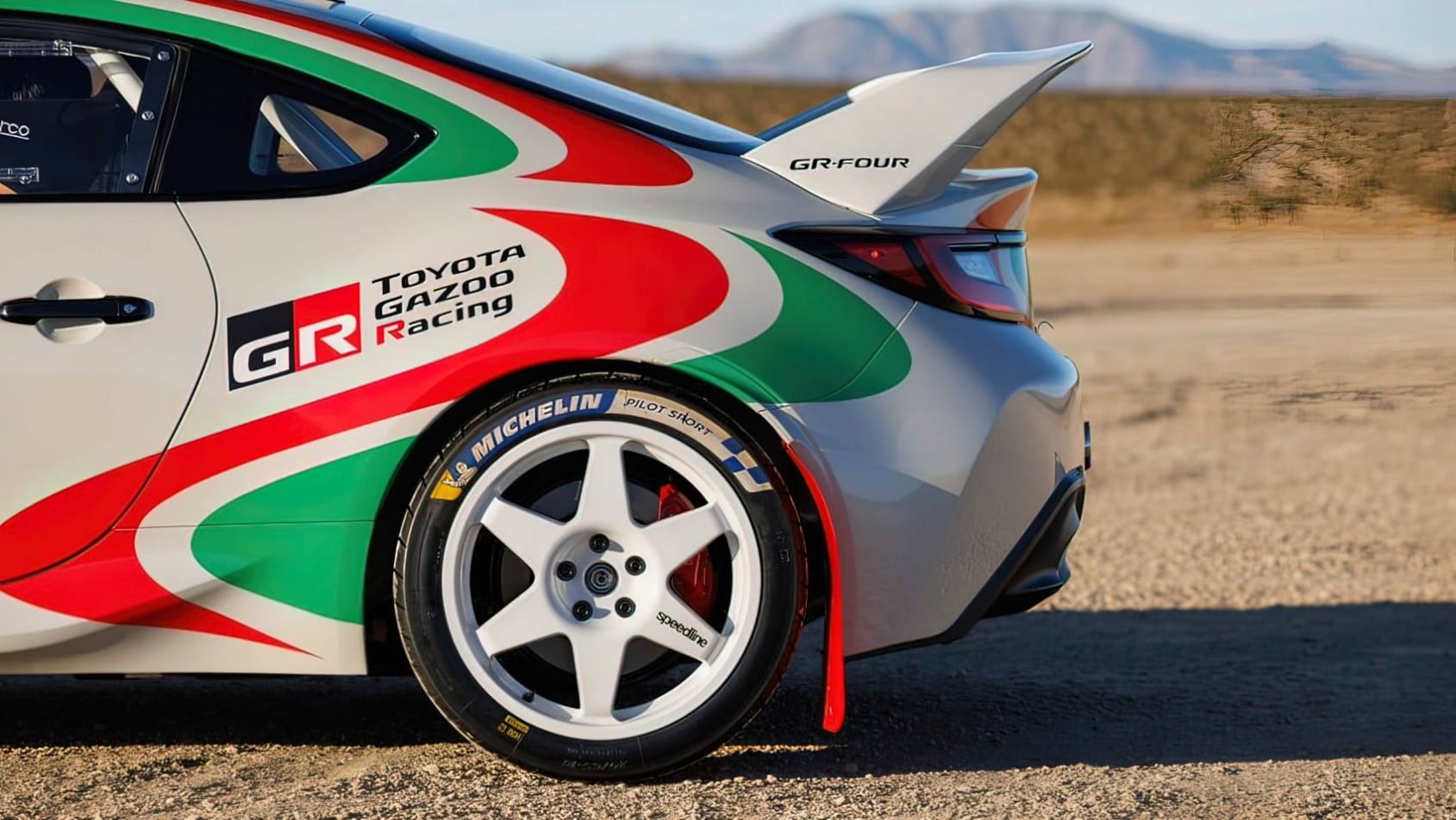 Toyota GR86 Rally Legacy Concept malowanie