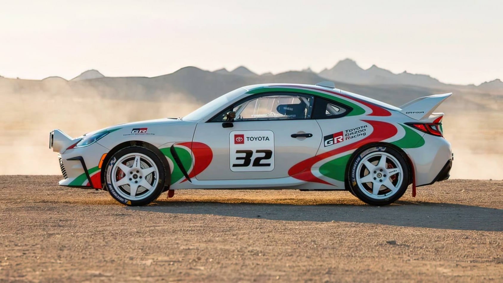 Toyota GR86 Rally Legacy Concept sylwetka