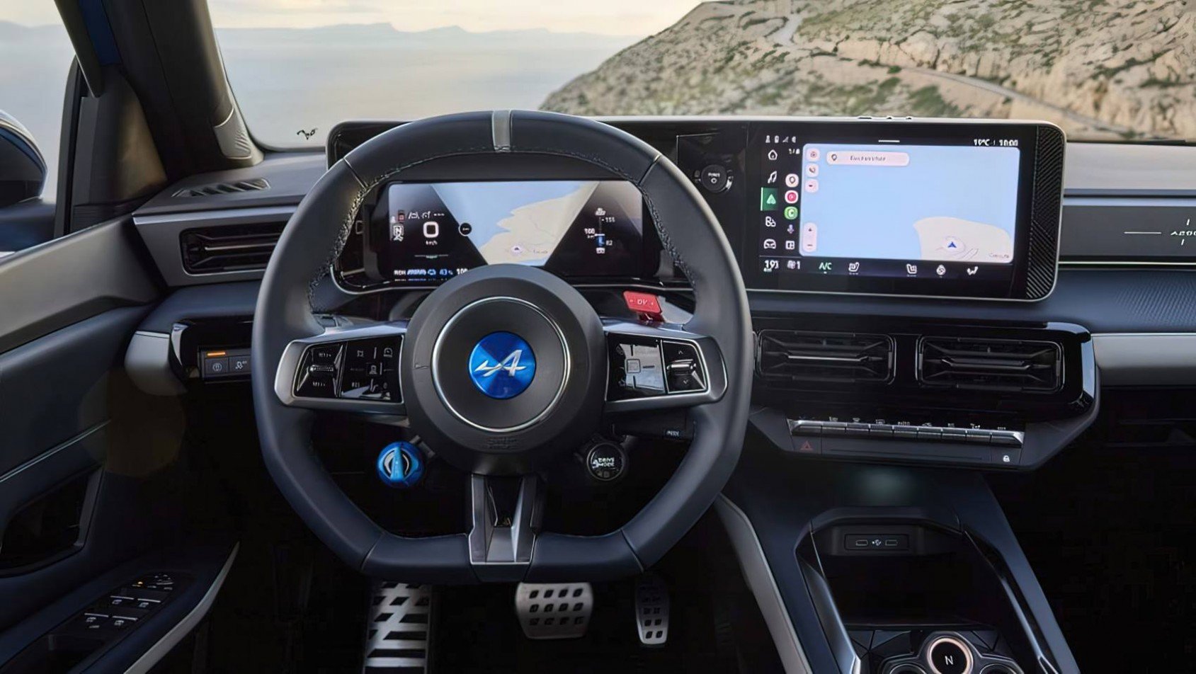 Alpine A290 Alpine A290 kokpit