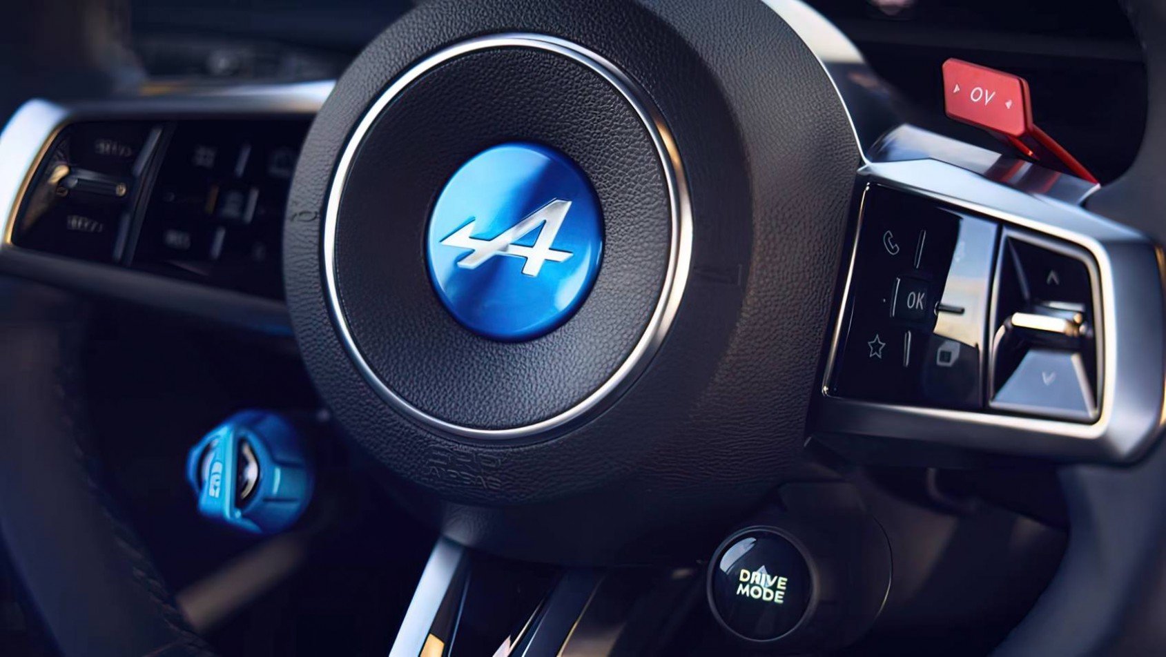 Alpine A290 Alpine A290 GTS tryby jazdy