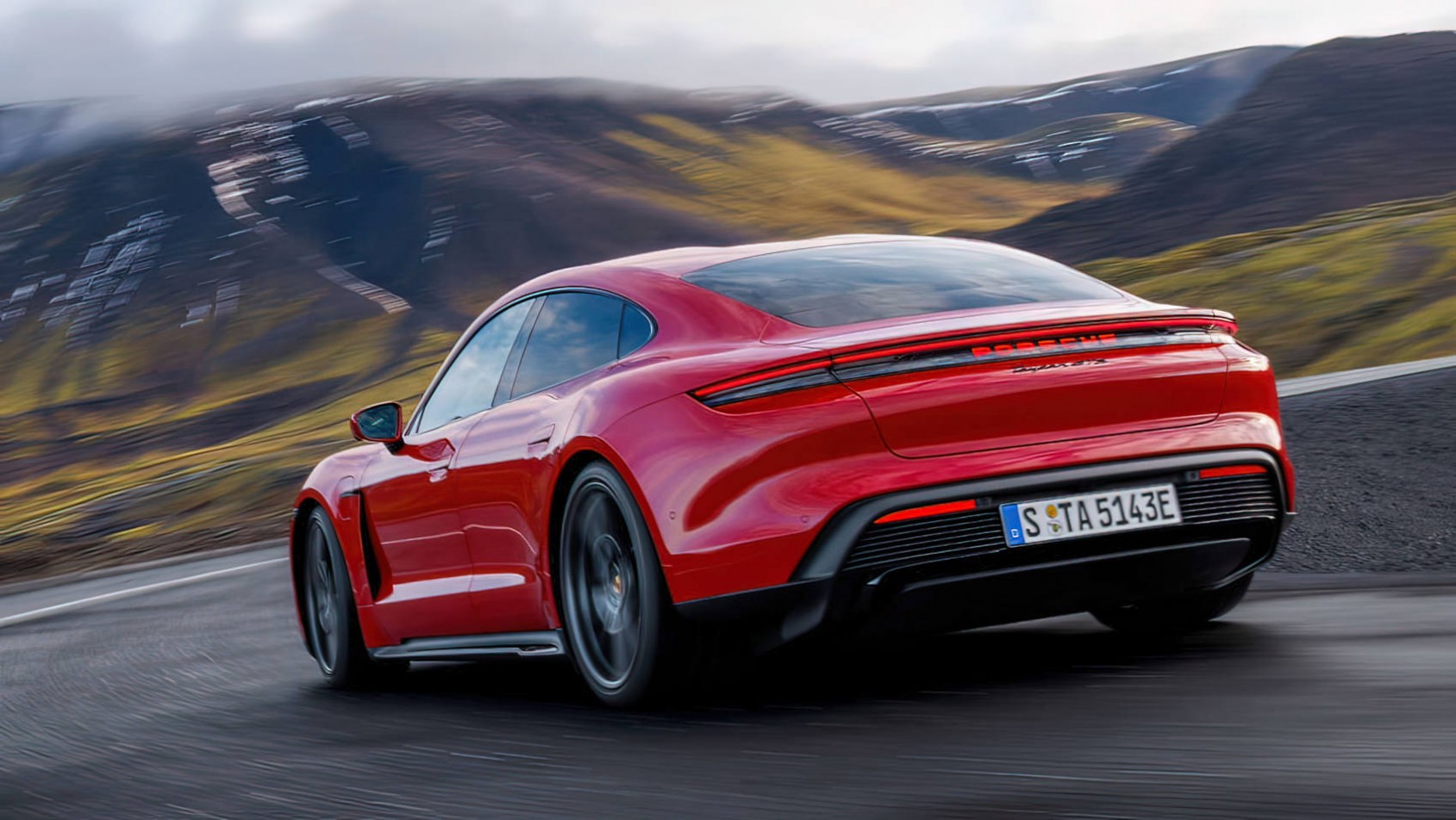 Porsche Taycan 2025 Porsche Taycan GTS tył