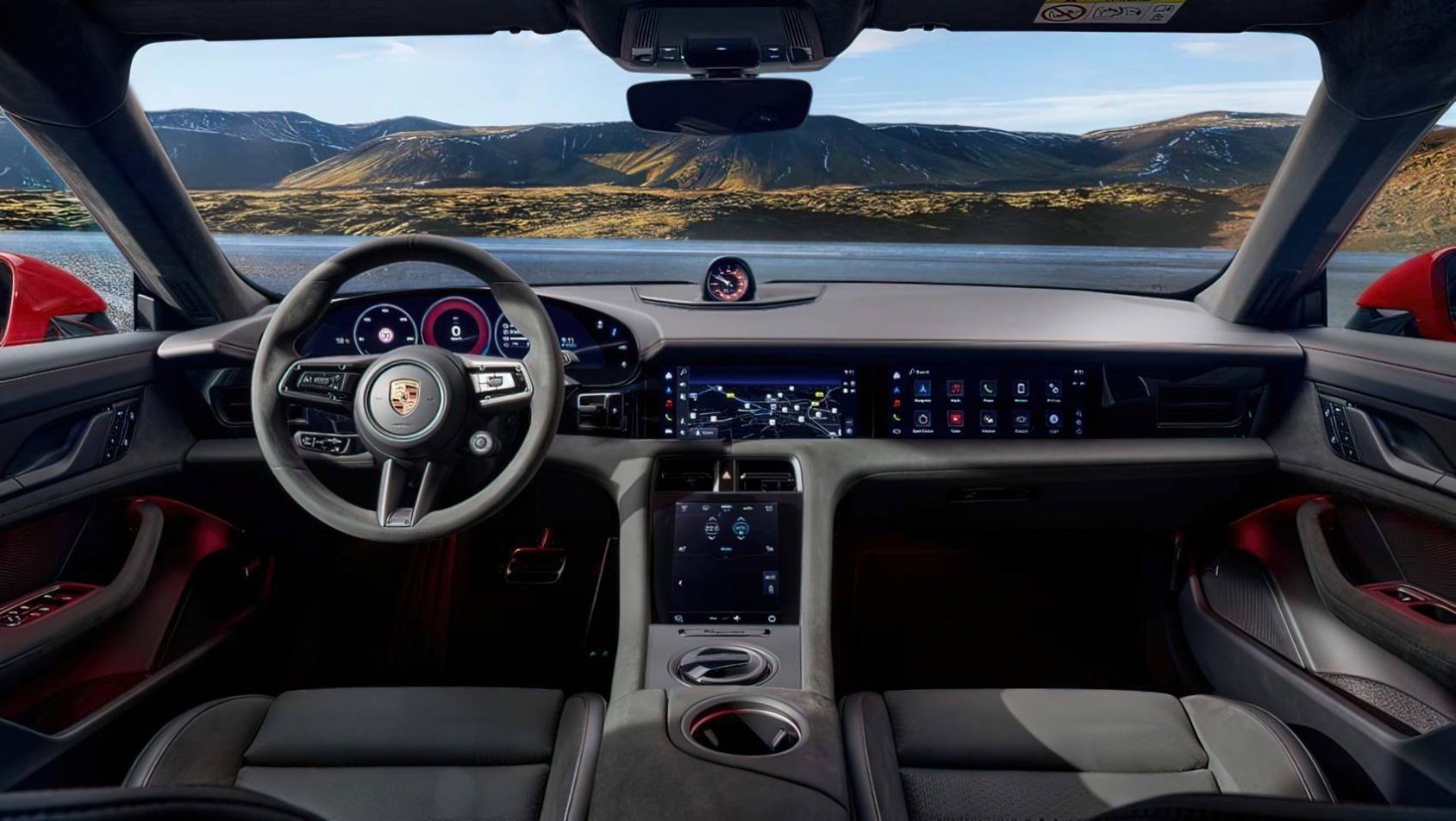 Porsche Taycan 2025 Porsche Taycan GTS kokpit