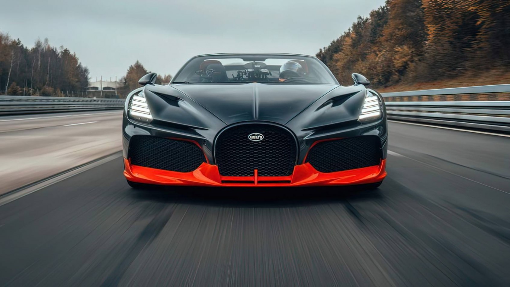 Bugatti Mistral Bugatti Mistral World Record Editon na torze