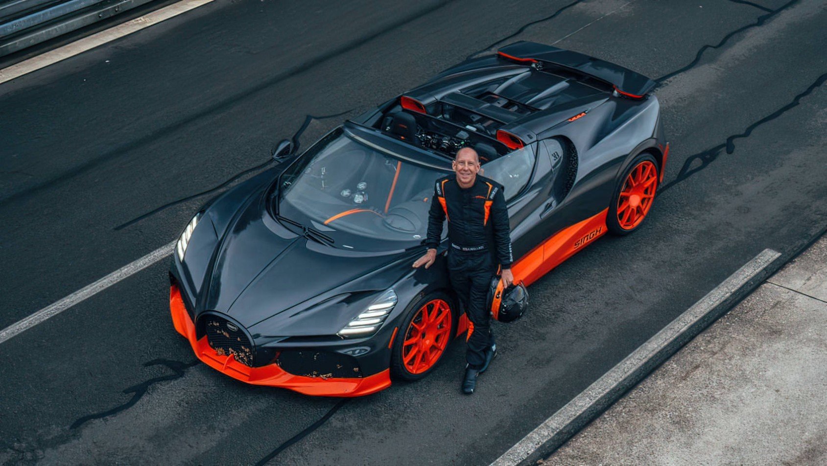 Bugatti Mistral Bugatti Mistral World Record Editon kolorystyka