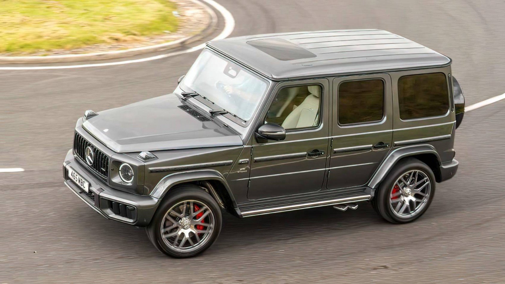 Mercedes-AMG G63 Mercedes-AMG G63 w zakrętach