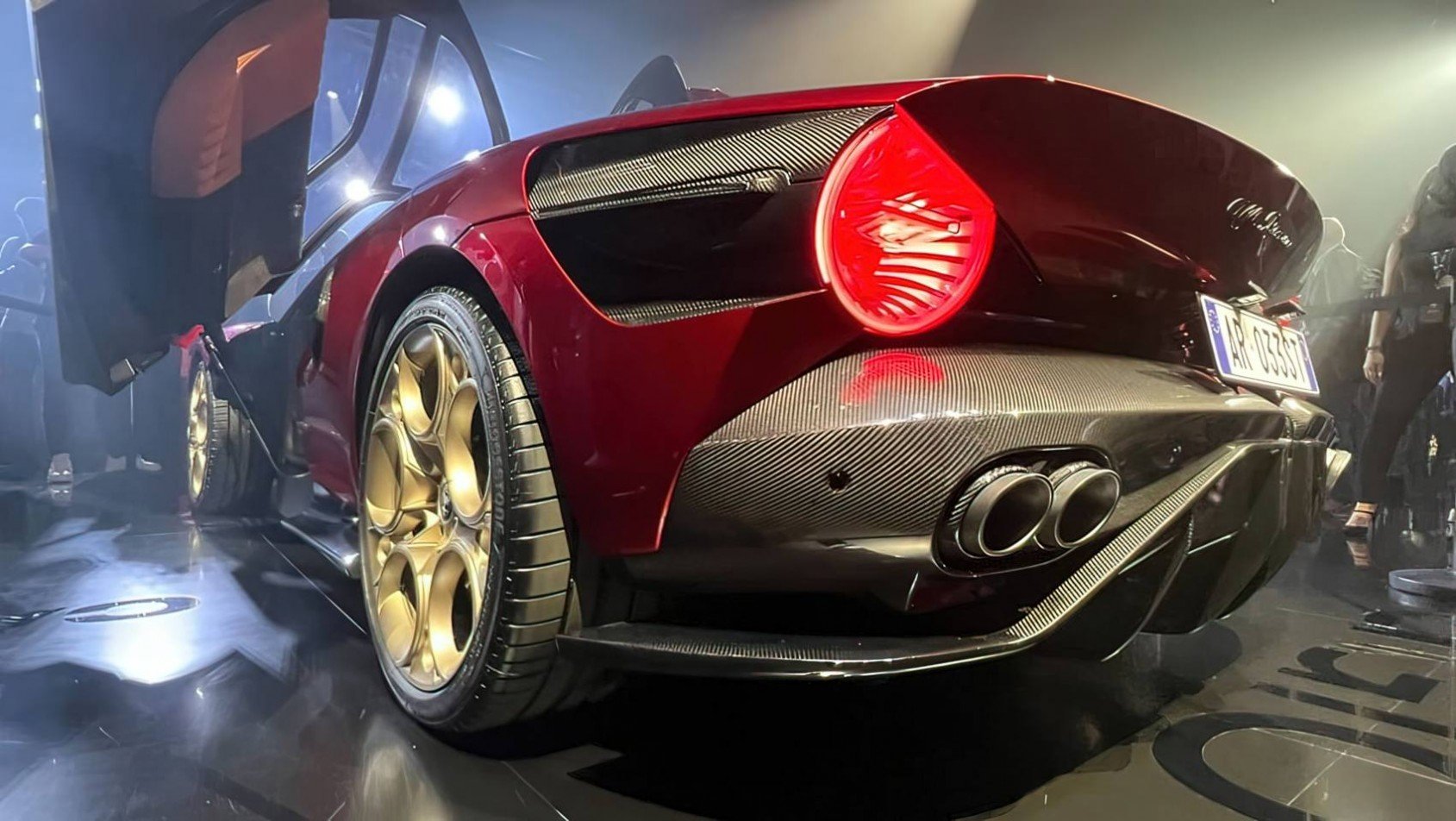 Alfa Romeo 33 Stradale showcar detal