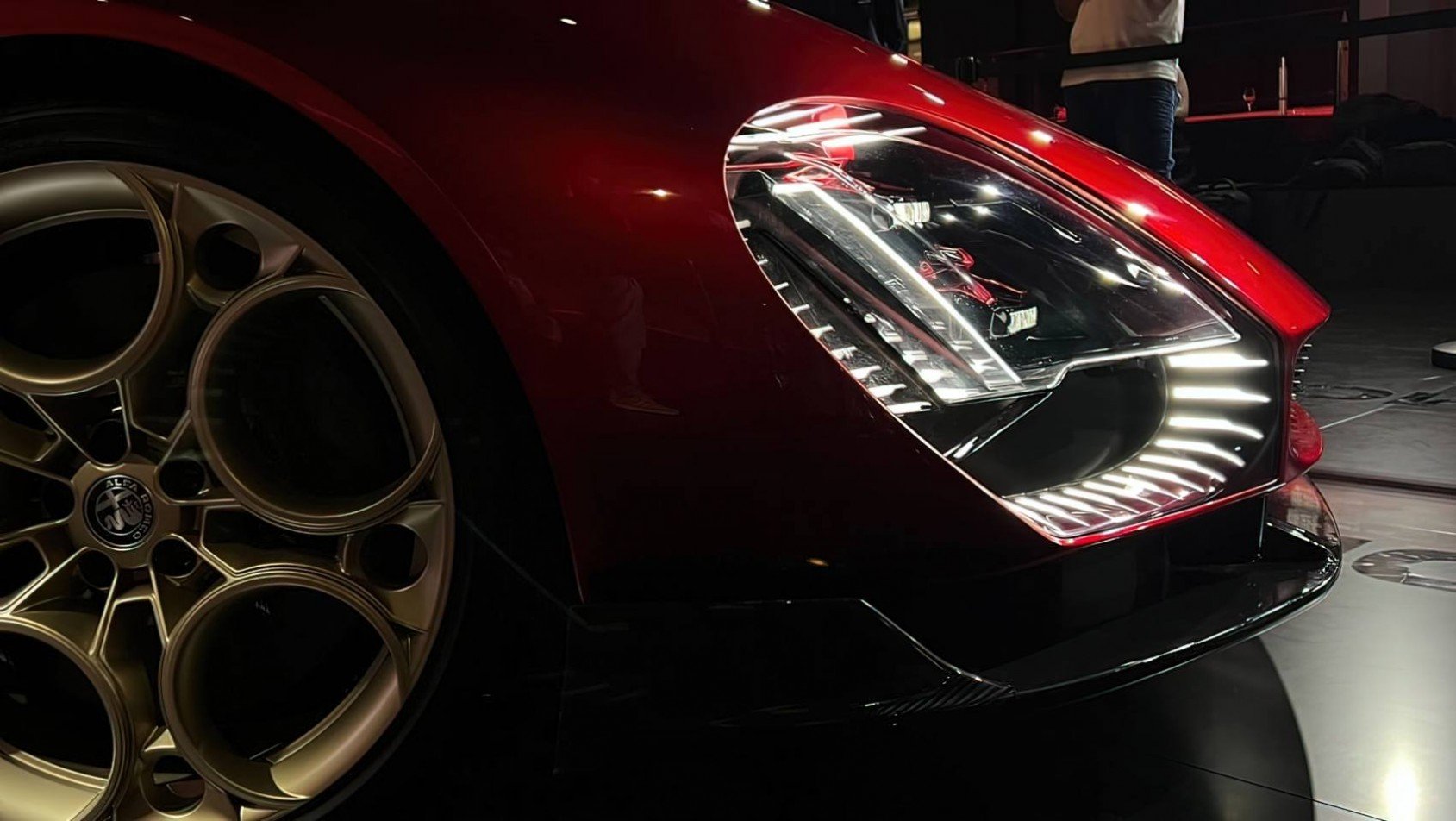 Alfa Romeo 33 Stradale showcar detal przodu