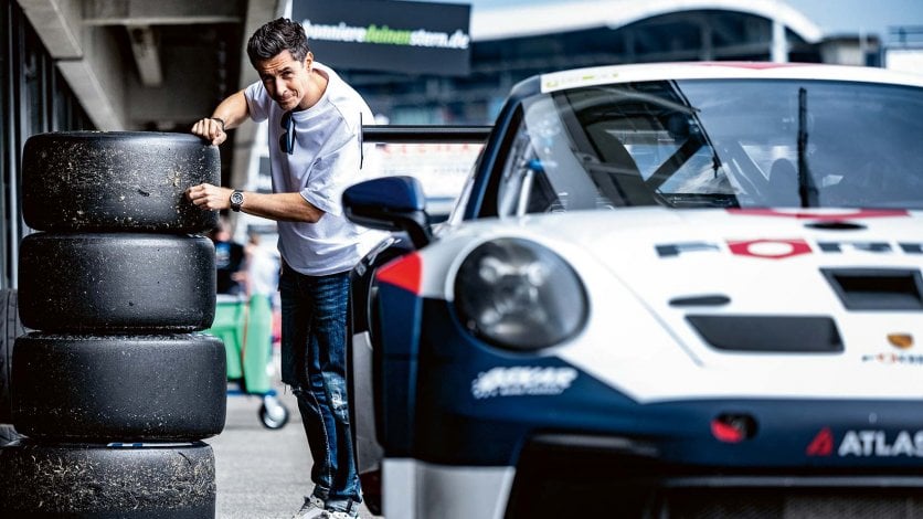 Michał Sztorc na torze Hockenheimring Redaktor Michał Sztorc na torze Hockenheimring
