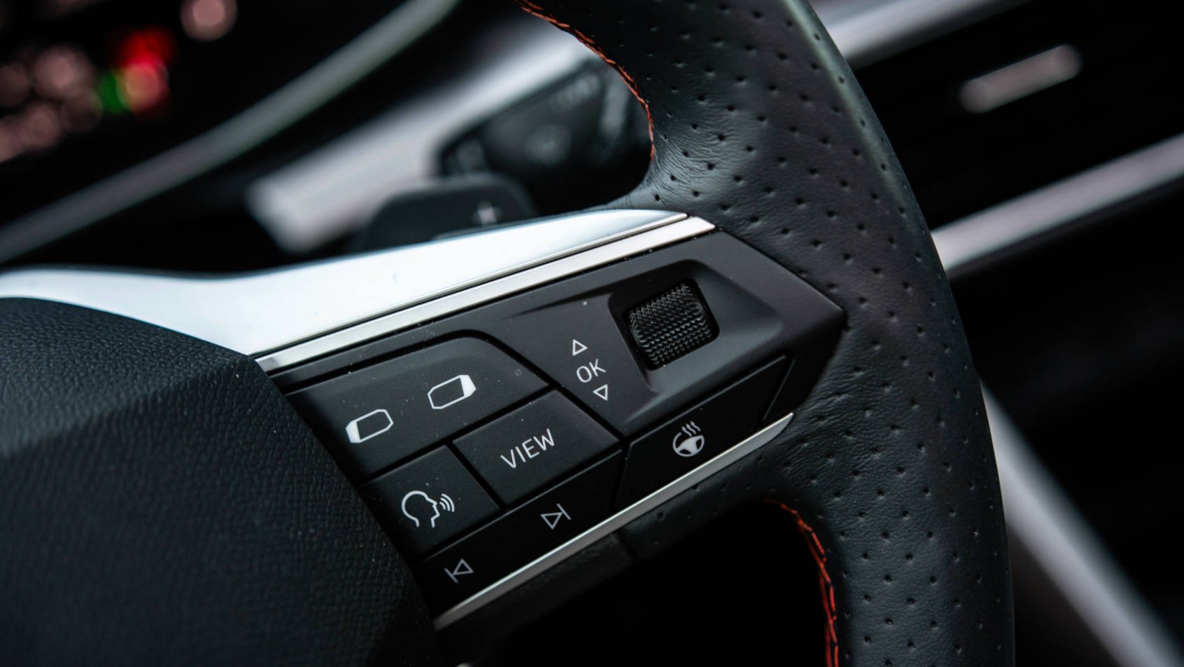 SEAT Leon SEAT Leon Sportstourer detal kierownicy