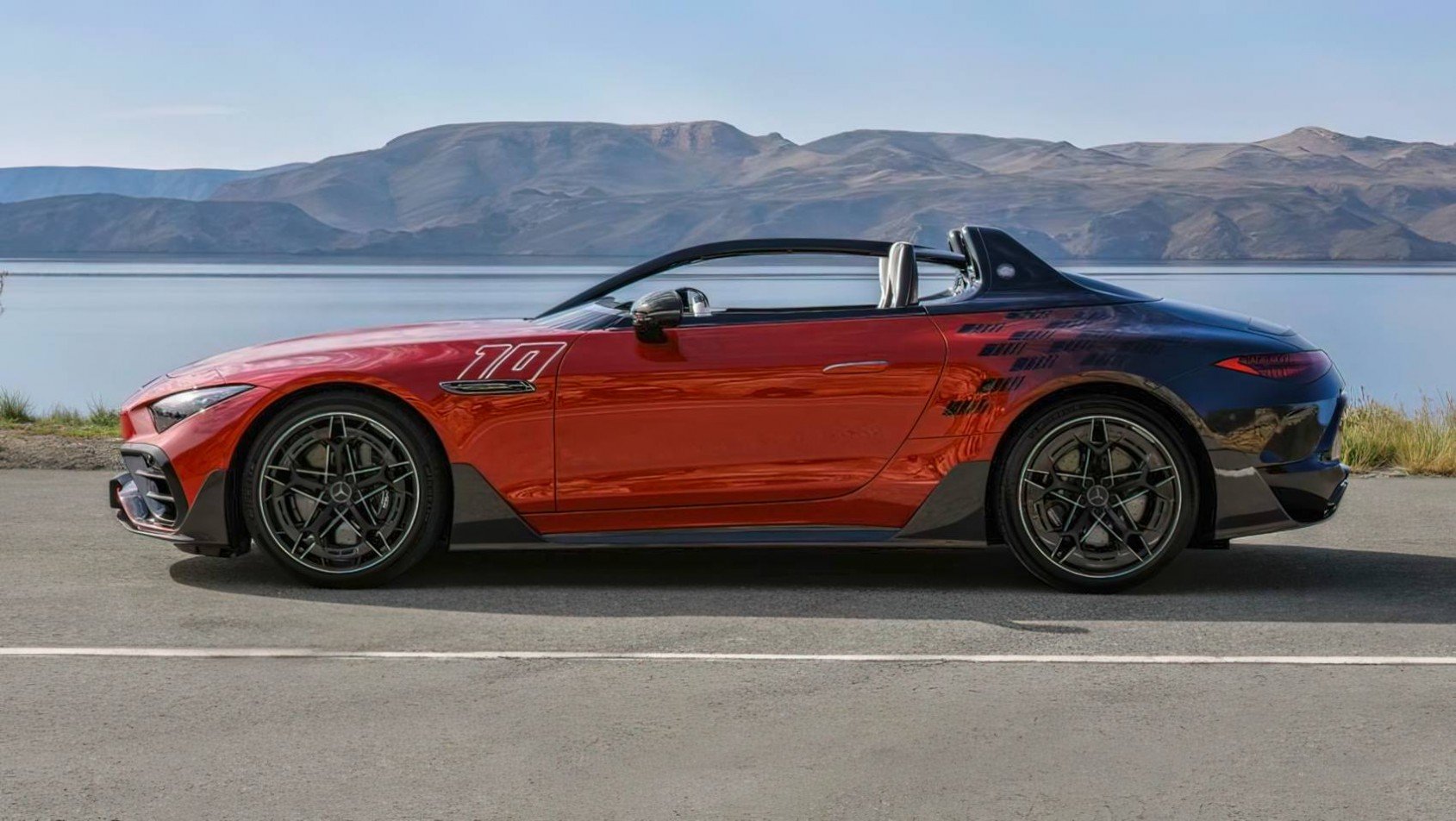 Mercedes-AMG Purespeed profil