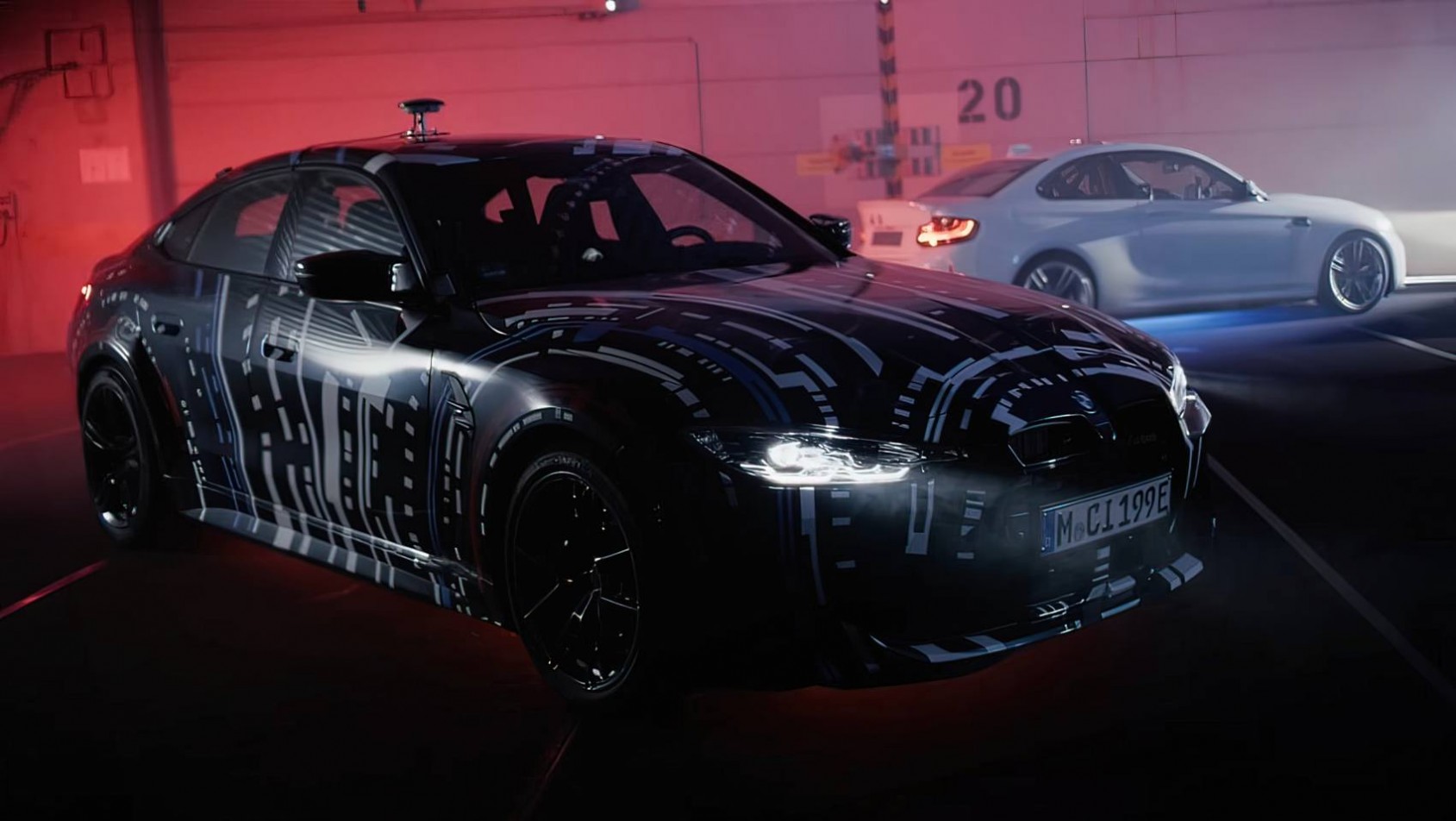 BMW iM3 muł testowy