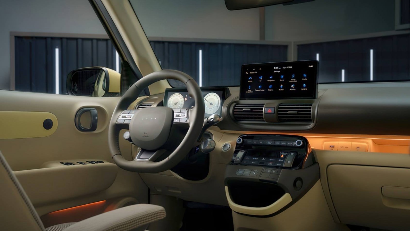 Hyundai Inster kokpit