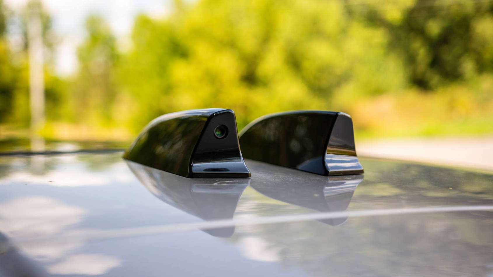 Range Rover P550e HSE detal antena