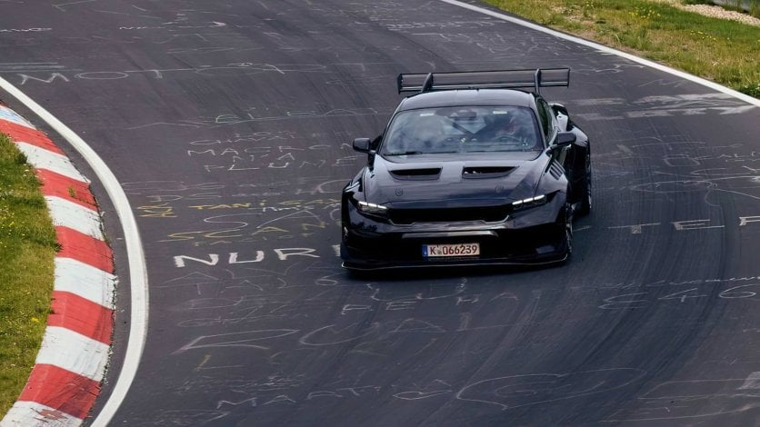 Ford Mustang GTD Ford Mustang GTD czas okrążenia