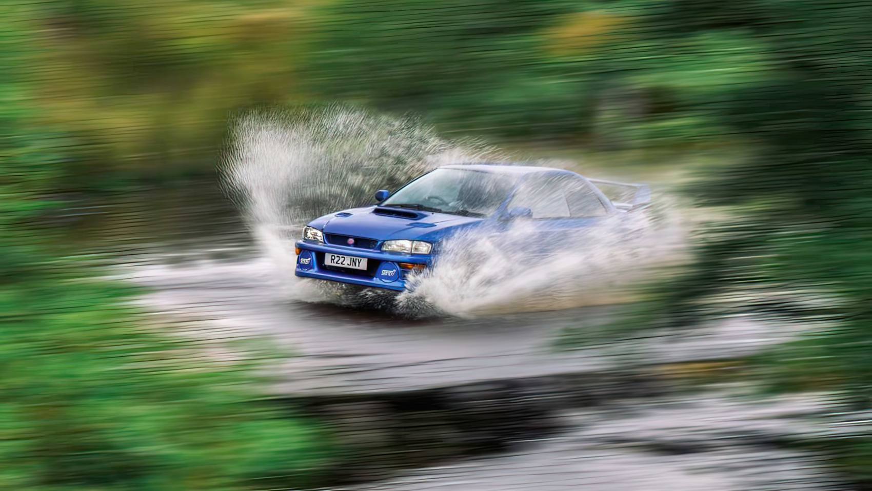 Subaru Impreza 22B STI jazda testowa