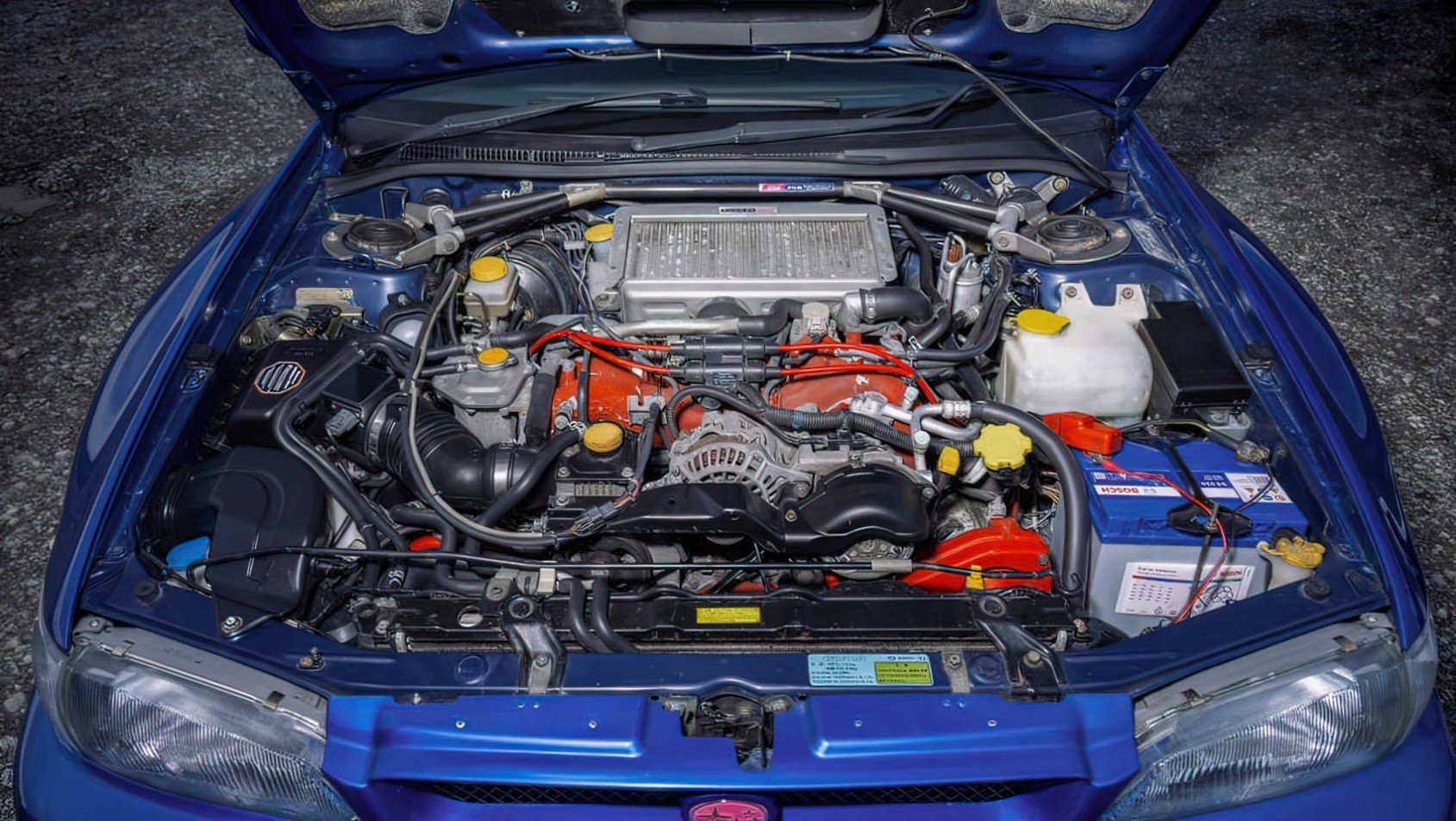 Subaru Impreza 22B STI silnik