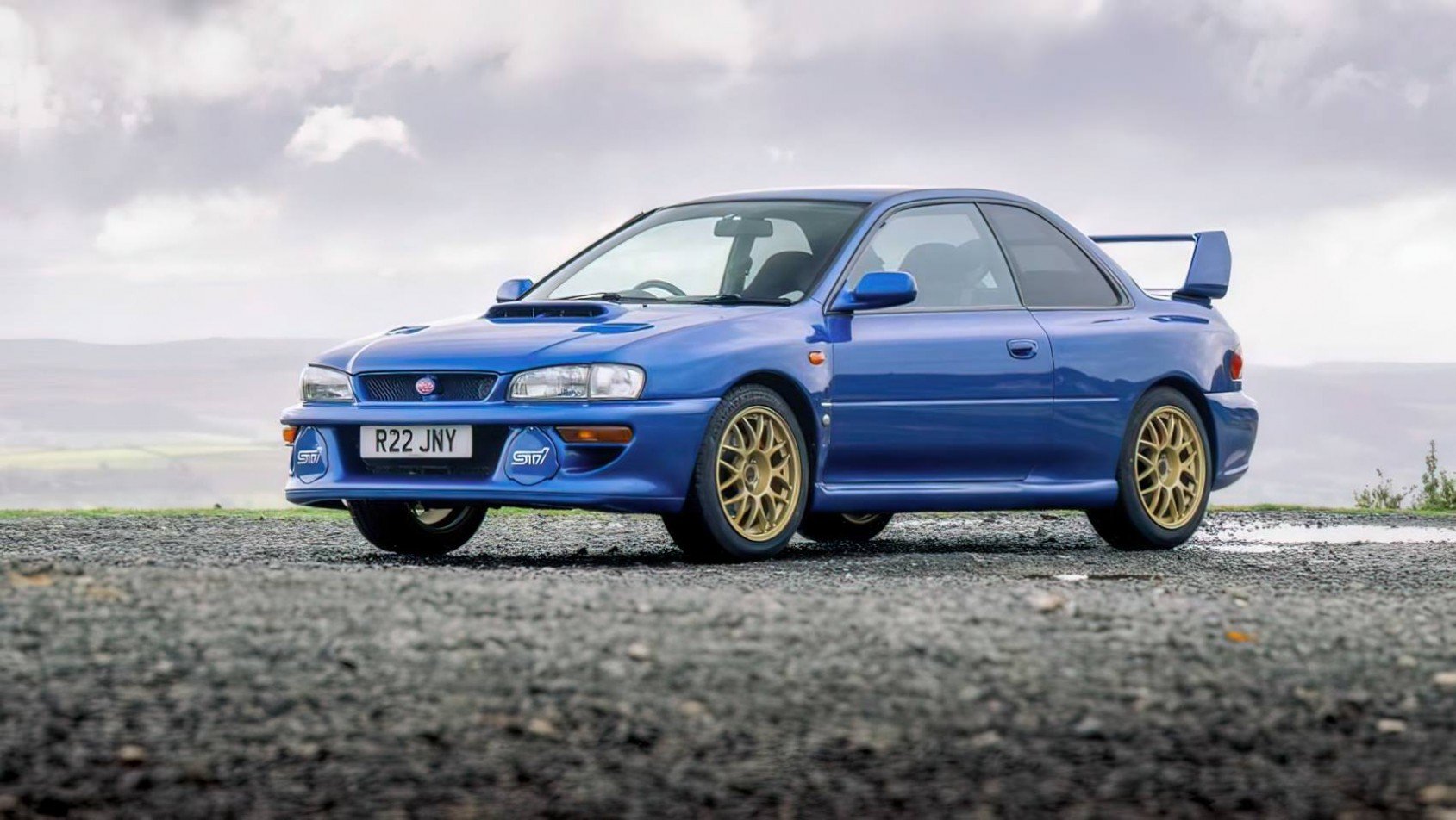 Subaru Impreza 22B STI design