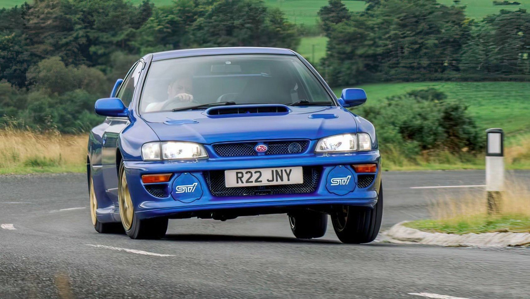 Subaru Impreza 22B STI prowadzenie