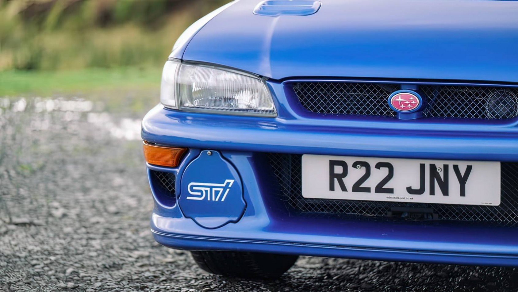 Subaru Impreza 22B STI detal przodu