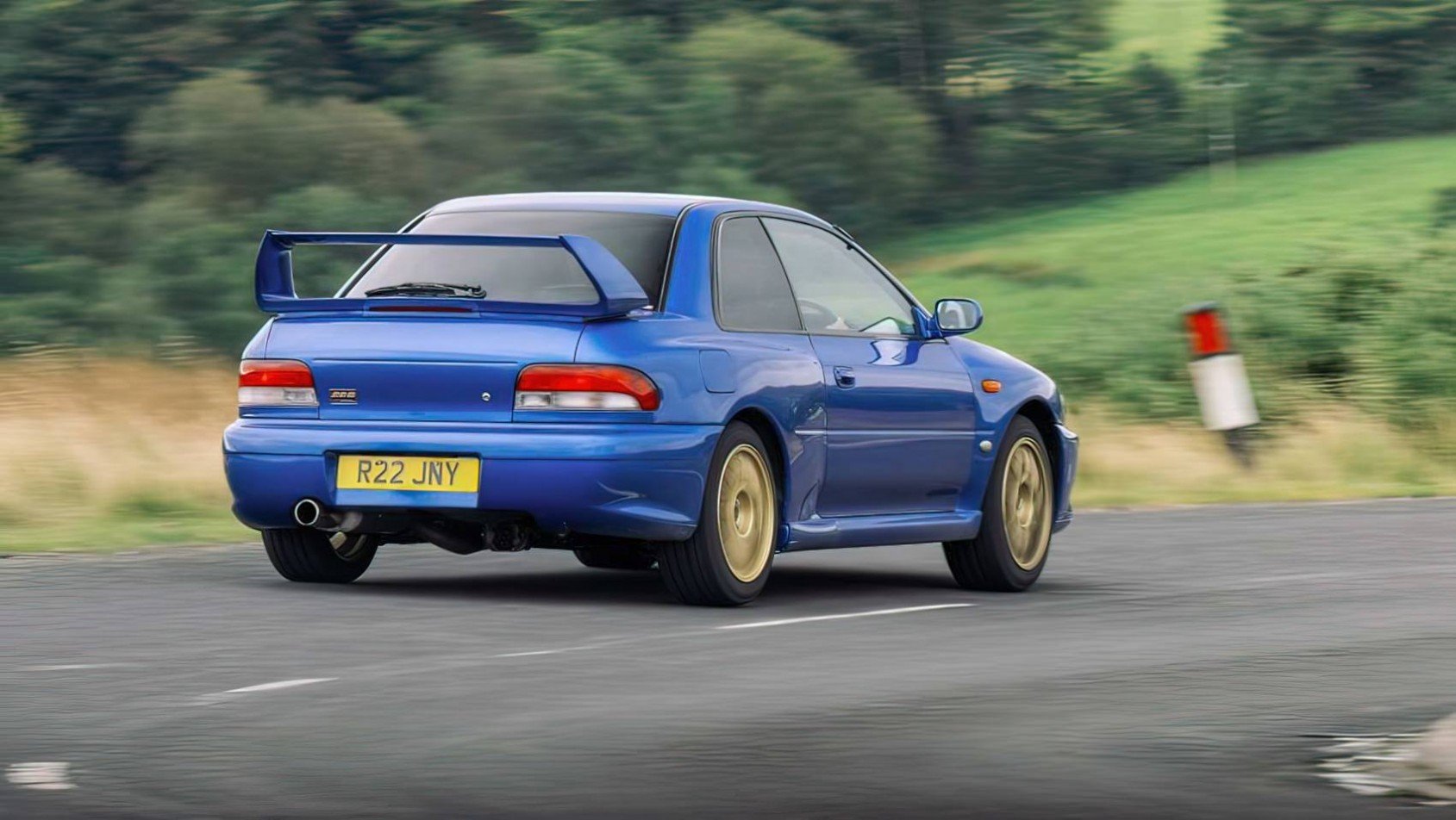 Subaru Impreza 22B STI tył