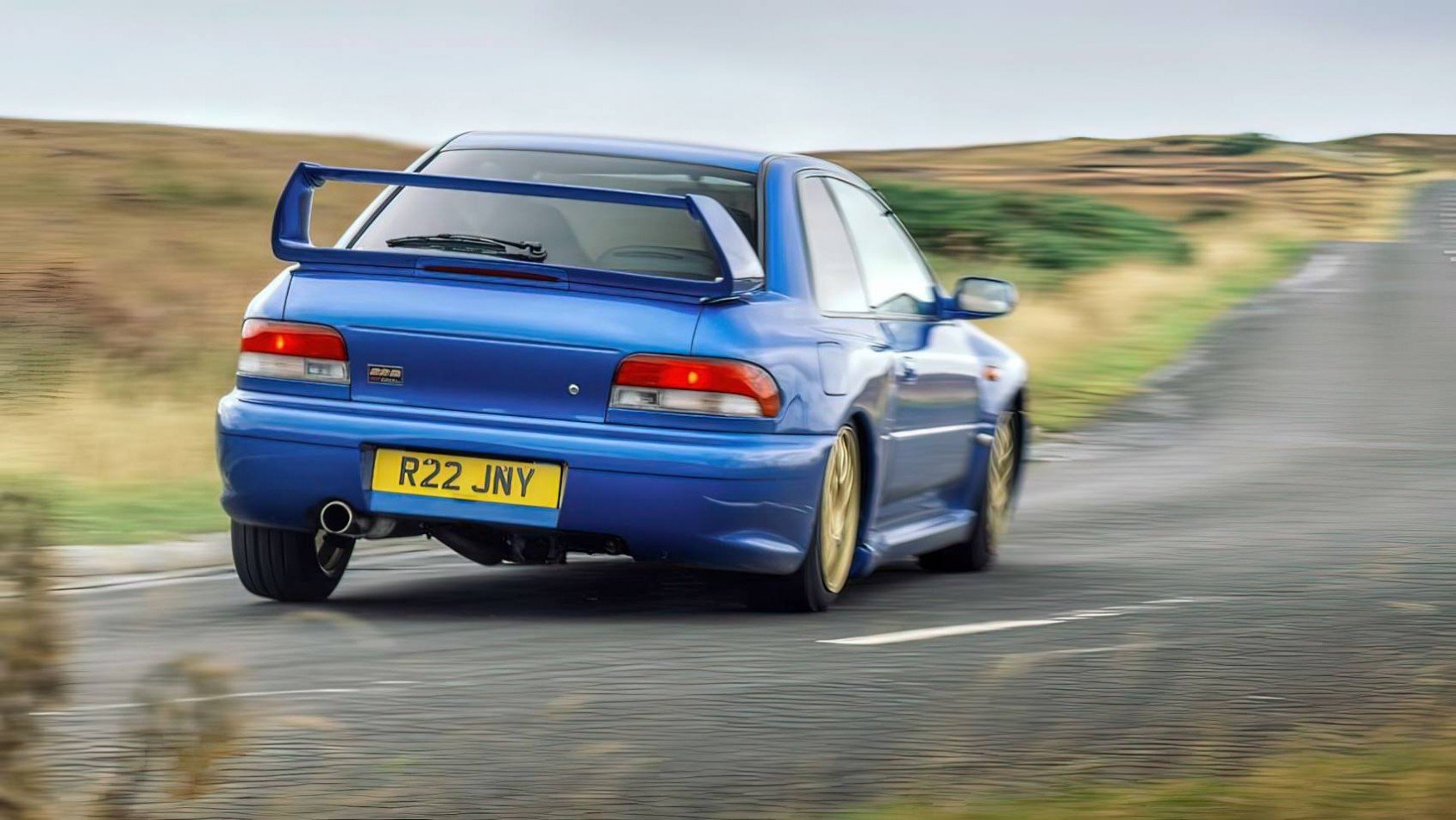 Subaru Impreza 22B STI spoiler