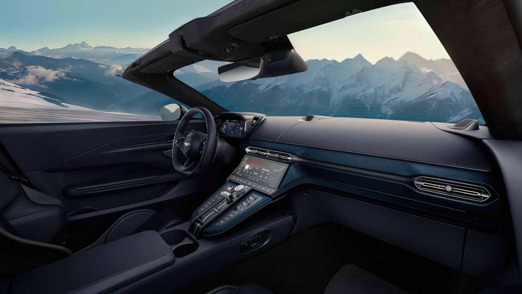 Aston Martin Vantage 2025 Aston Martin Vantage Roadster wnętrze
