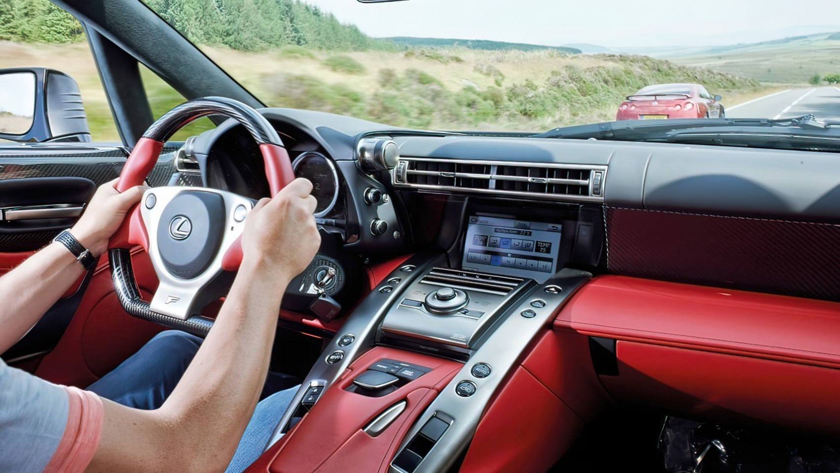 Lexus LFA prowadzenie