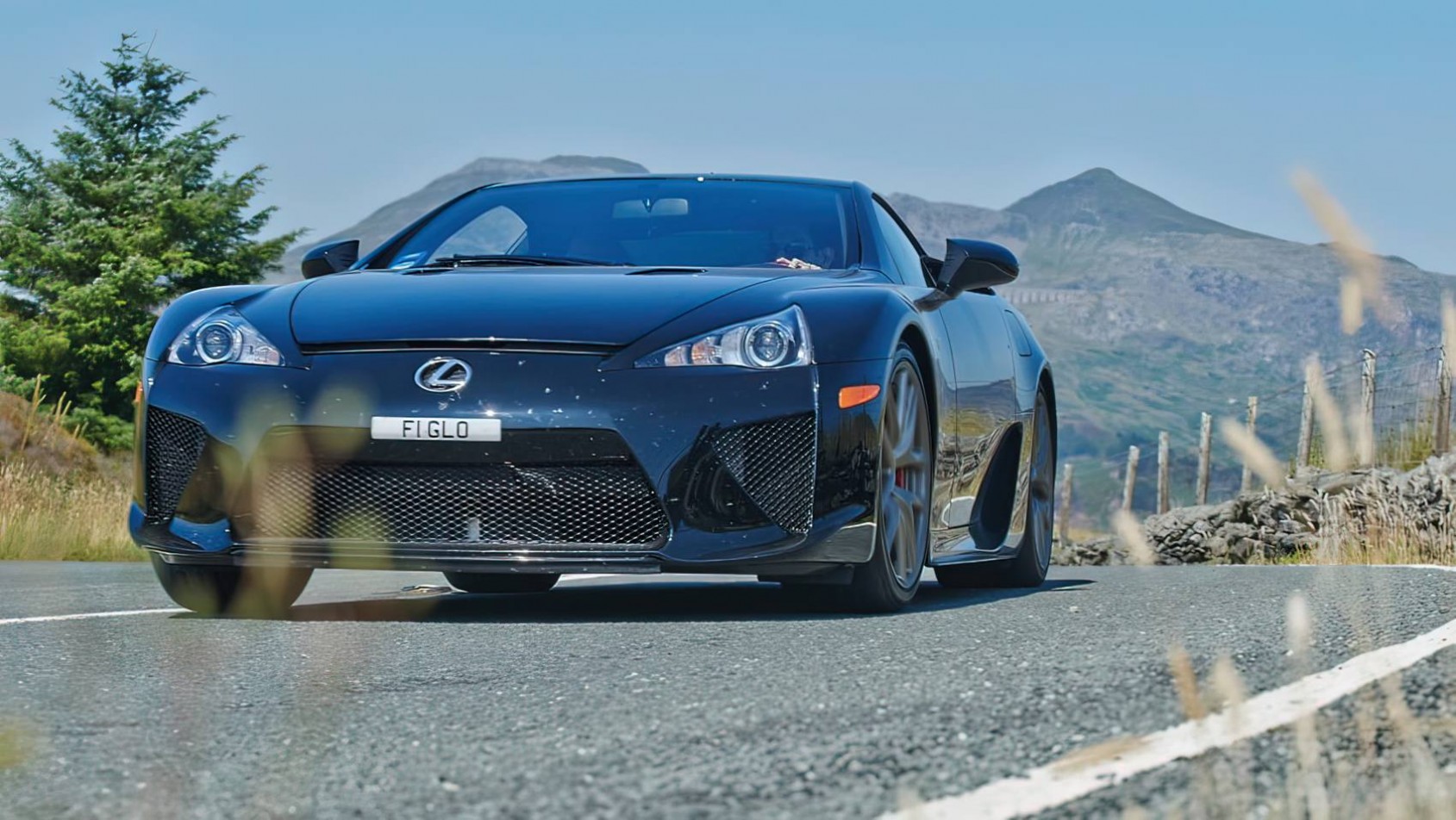 Lexus LFA czarny USA