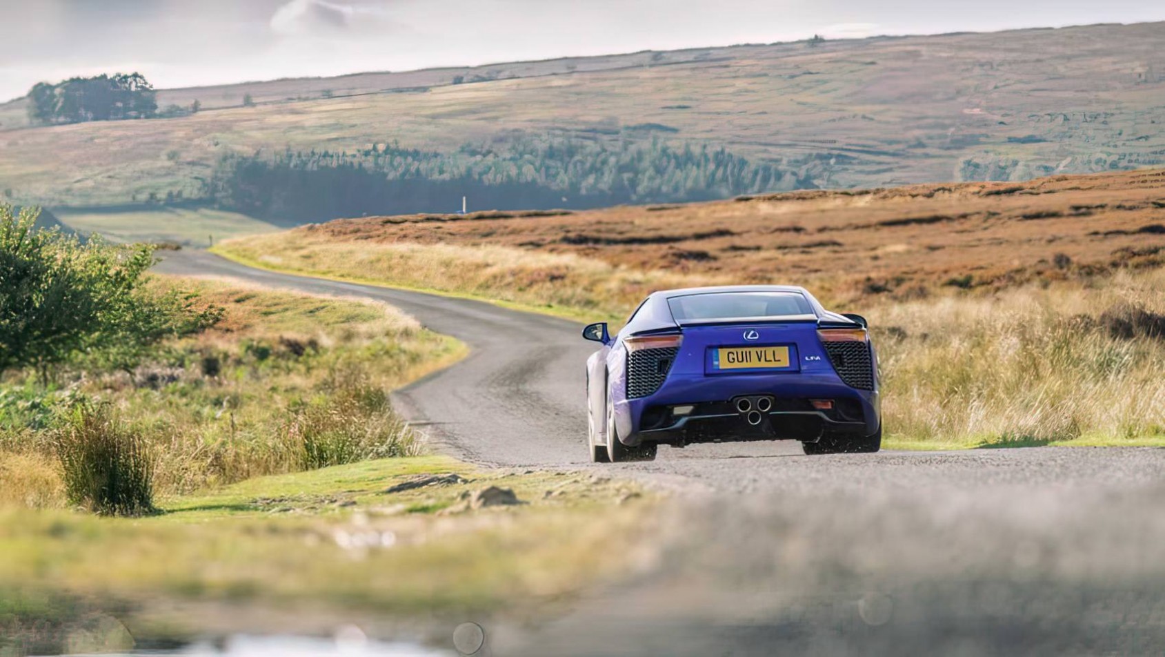 Lexus LFA test drogowy