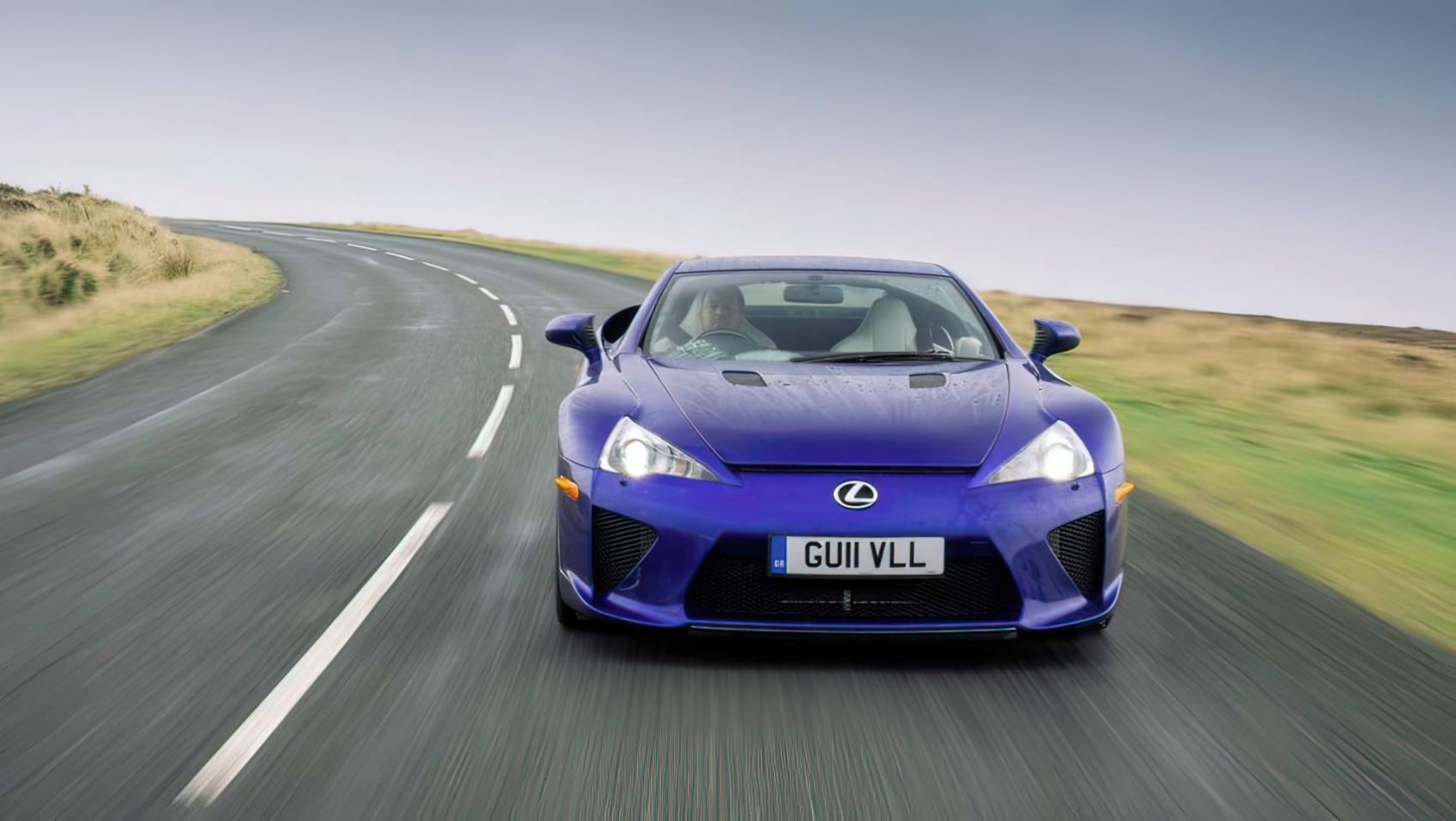 Lexus LFA test przód