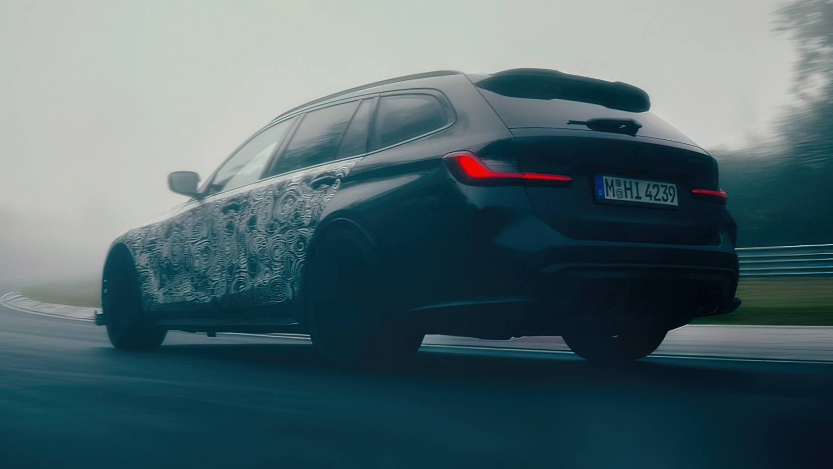 BMW M3 CS Touring drift