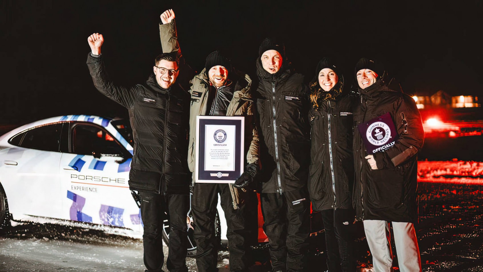 Porsche Taycan kierowcy porsche experience